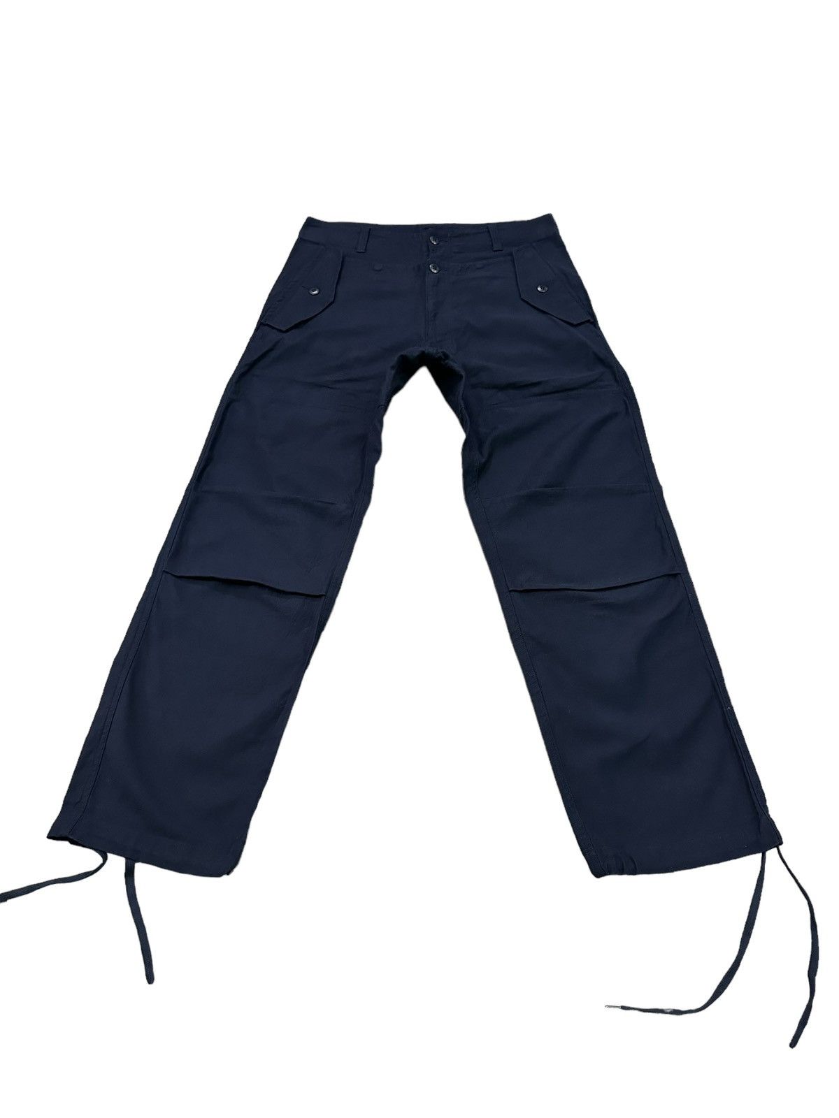 Final Home RARE FINAL HOME ISSEY MIYAKE DOUBLE WAIST PANT Size US 35 - 2 Thumbnail