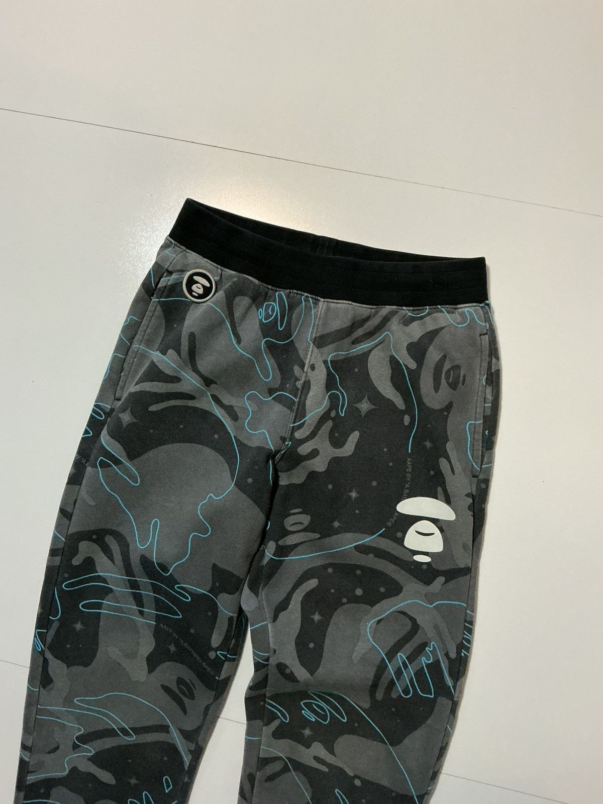 Aape Aape By A Bathing Ape Nowhere Camouflage Jogger Sweatpants Size US 30 / EU 46 - 5 Thumbnail