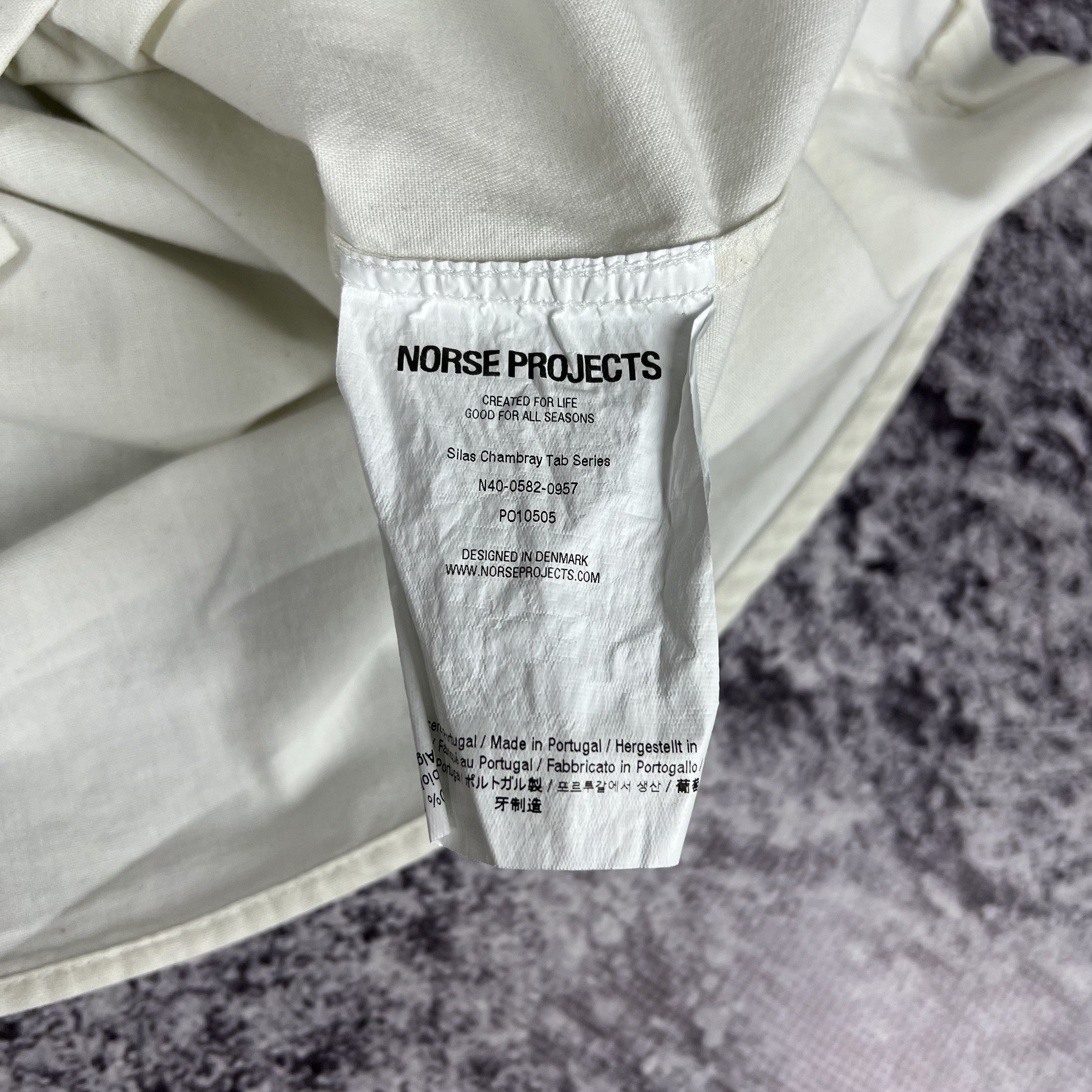 Norse Projects Norse Projects Silas Chambray Tab Series Shirt Size S Size US S / EU 44-46 / 1 - 10 Thumbnail