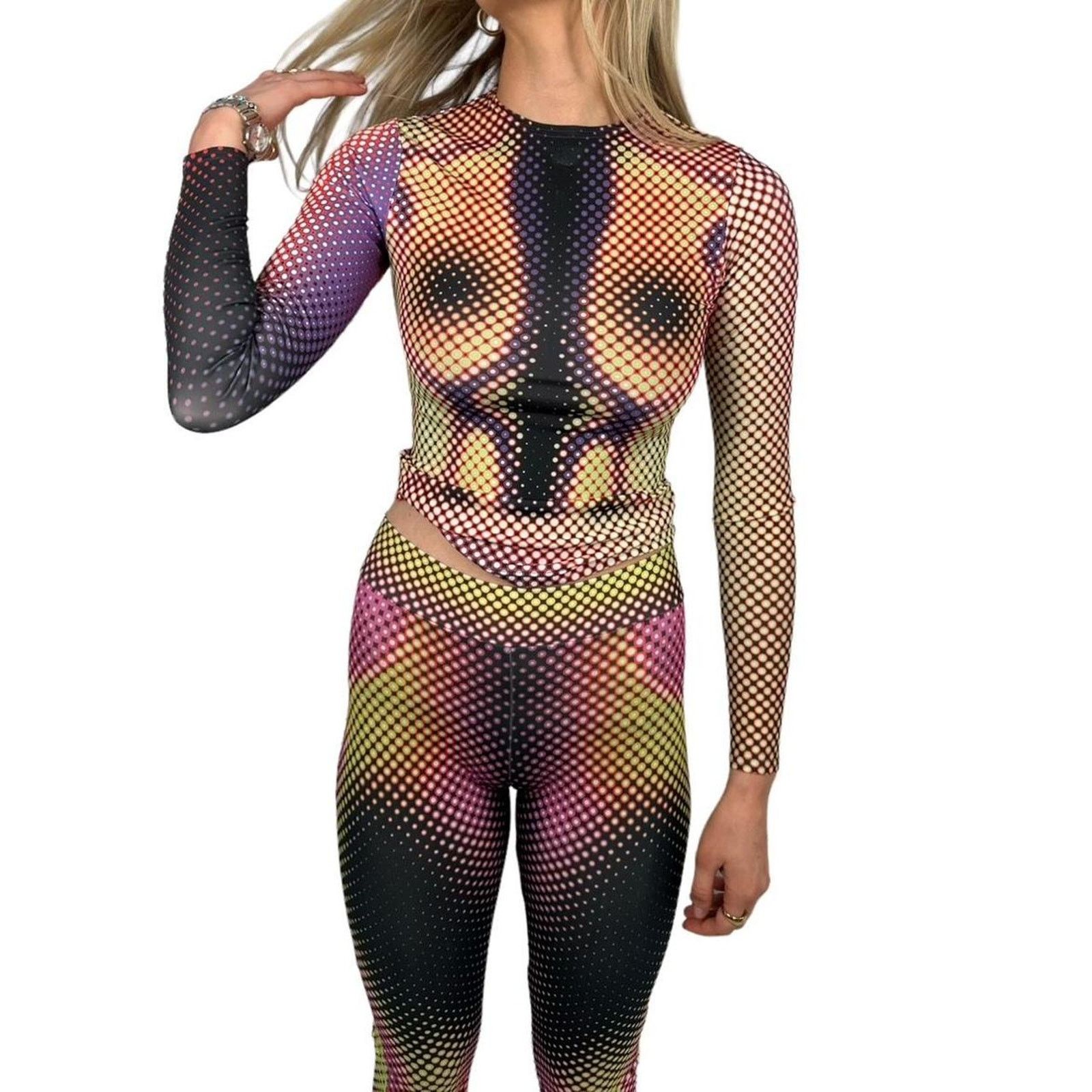 Sinead Gorey Sinead Gorey 2 Piece Set Leggings and Compression Top Size 27" / US 4 / IT 40 - 1 Thumbnail