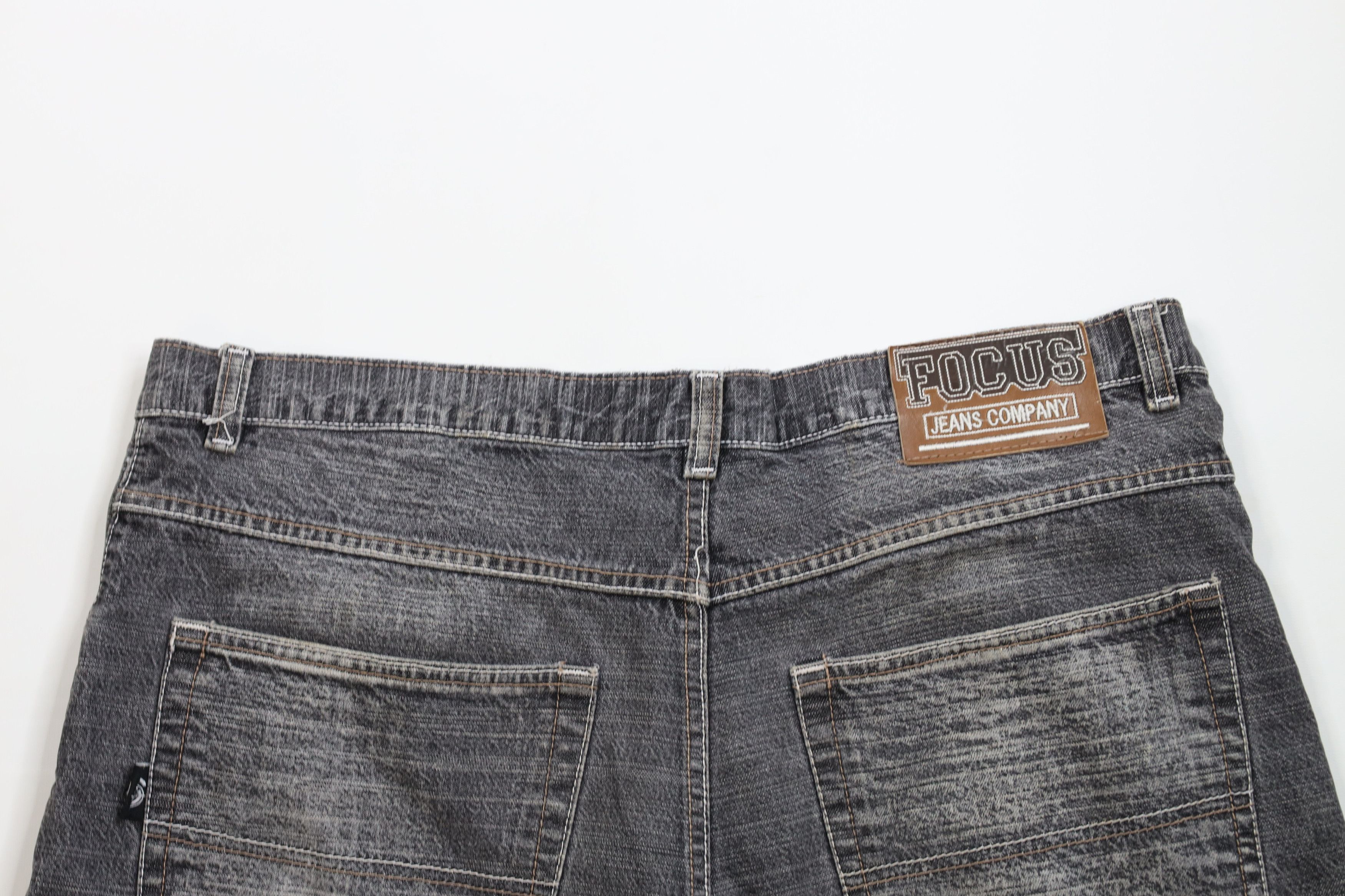 Vintage Vintage 90s Y2K Streetwear Patchwork Denim Jean Shorts Jorts Size US 38 / EU 54 - 13 Thumbnail