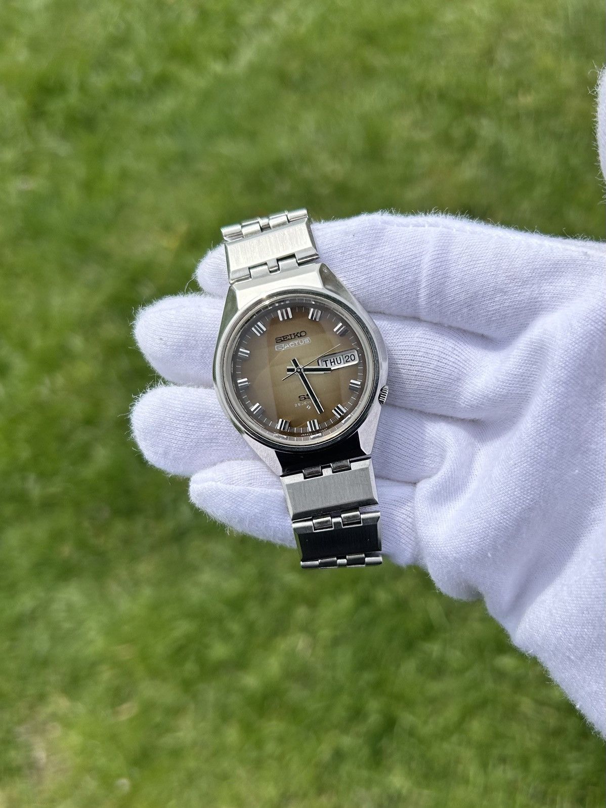 Vintage Vintage Seiko Actus SS Automatic Watch Collectible 1970s Size ONE SIZE - 18 Thumbnail