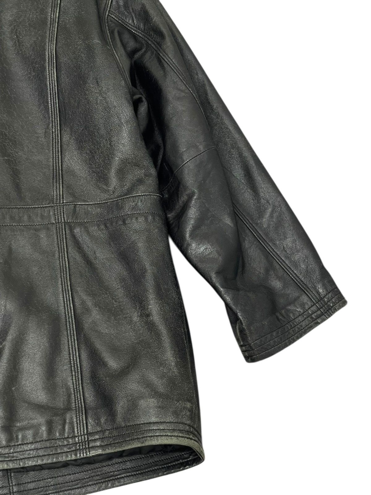 Pierre Balmain Leather Jacket Vtg 90s Pierre Balmain 7🟩2 Size US M / EU 48-50 / 2 - 12 Thumbnail