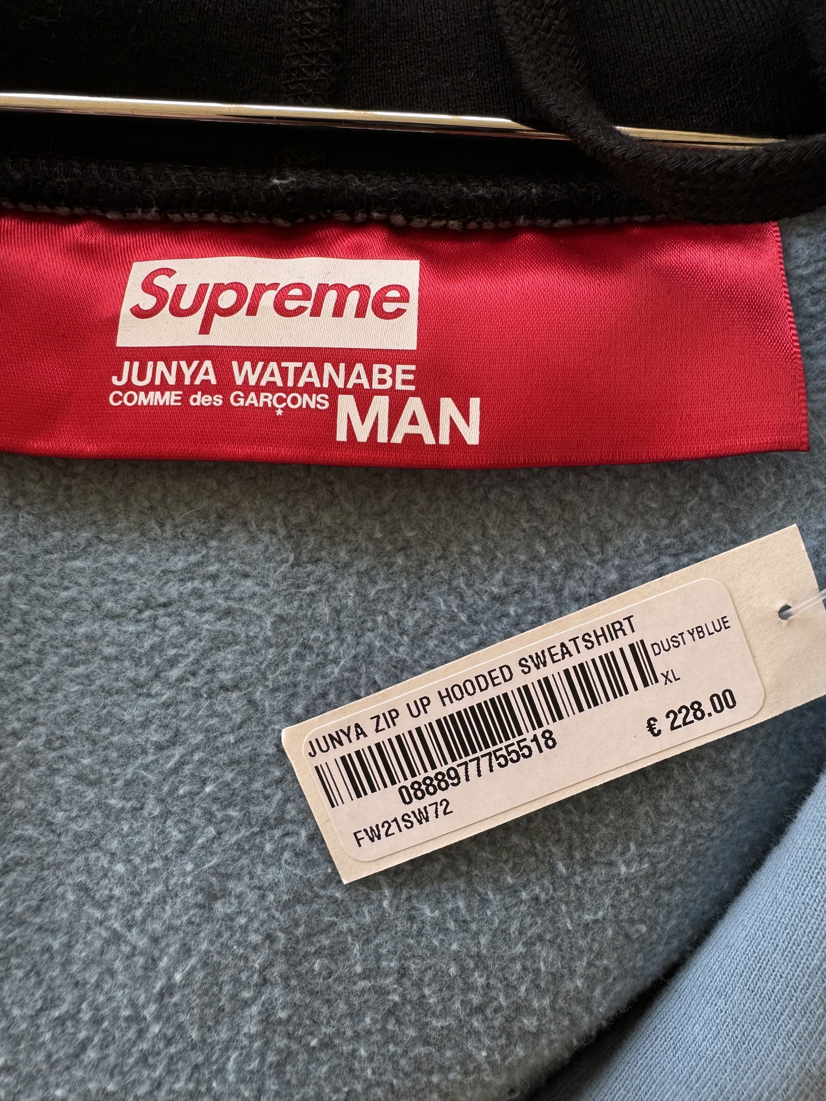 Junya Watanabe × Supreme Supreme x Junya Watanabe Zip Up NWT Size US XL / EU 56 / 4 - 11 Thumbnail