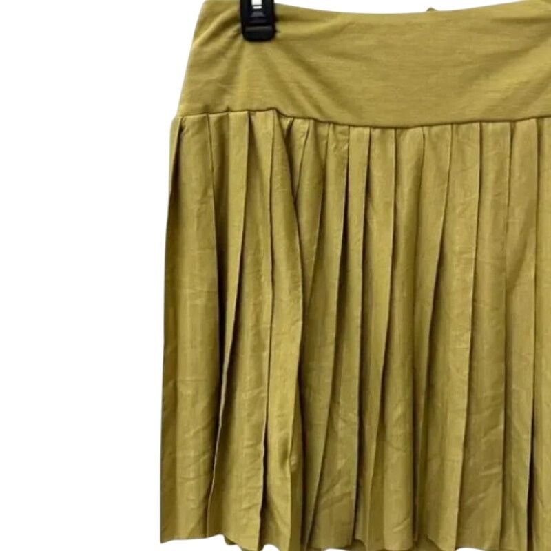 Other Vero Moda Mini Skirt Wide Waistband Pleated Green Medium NWT Size 30" / US 8 / IT 44 - 2 Thumbnail