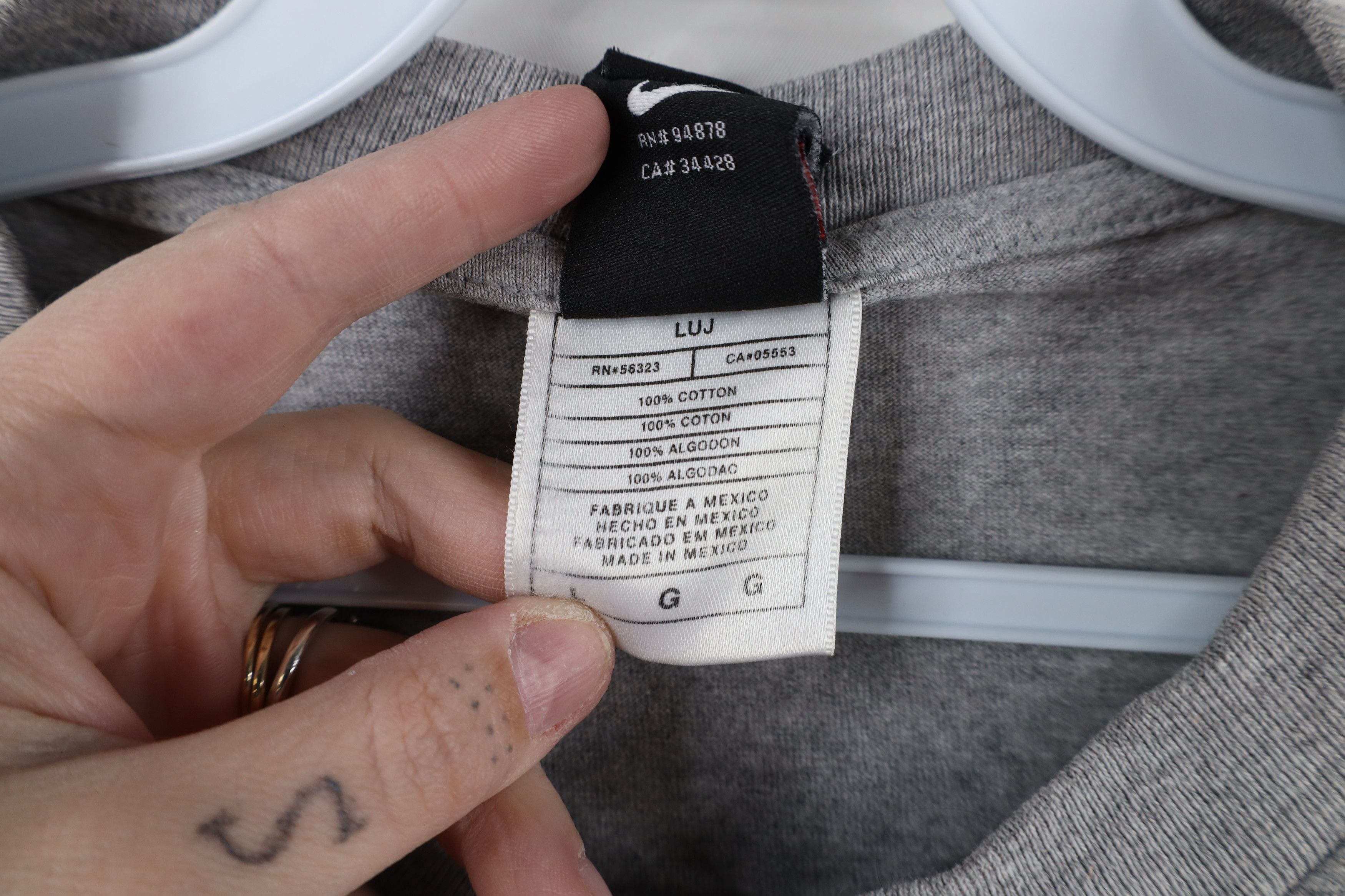 Nike × Vintage Vintage Y2K Nike Swoosh Cincinnati Reds Long Sleeve T-Shirt Size US L / EU 52-54 / 3 - 10 Thumbnail