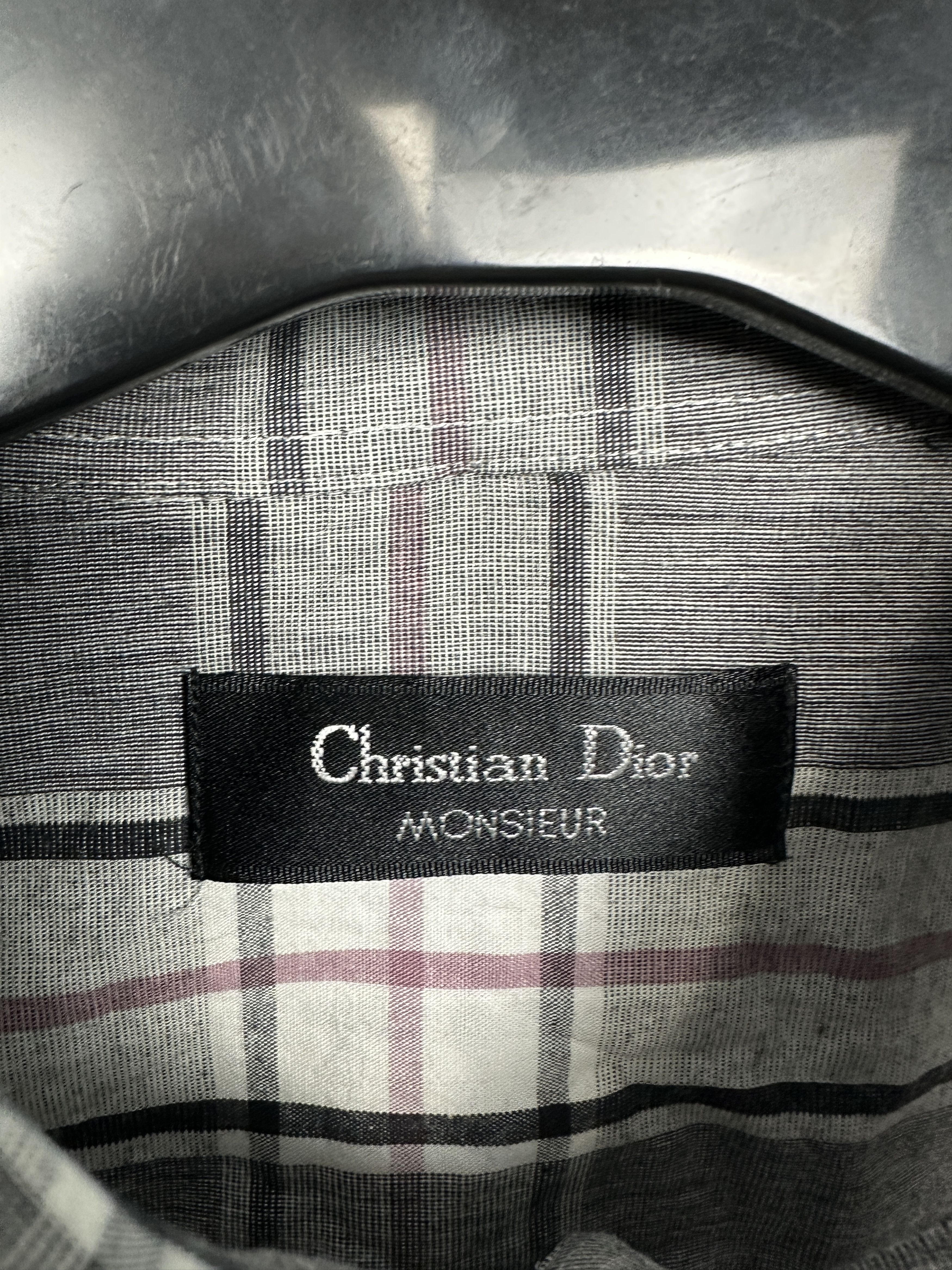 Christian Dior Monsieur Christian Dior Monsieur Vintage Short Sleeve Shirt Size US L / EU 52-54 / 3 - 4 Thumbnail