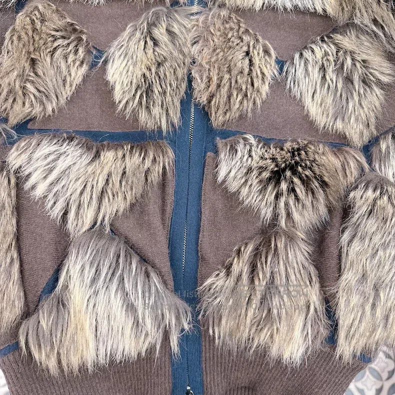 Chanel Chanel Eco-friendly fur zipper jacket Size XXS / US 00 / IT 34 - 4 Thumbnail