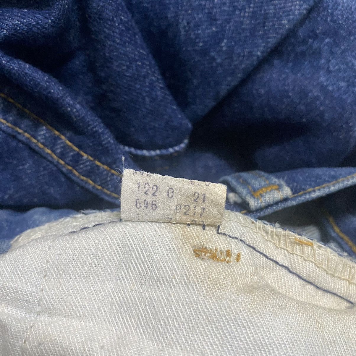 Levi's Vintage 70s Levis 646 Super Flare Jeans Orangetab Size US 40 / EU 56 - 17 Thumbnail