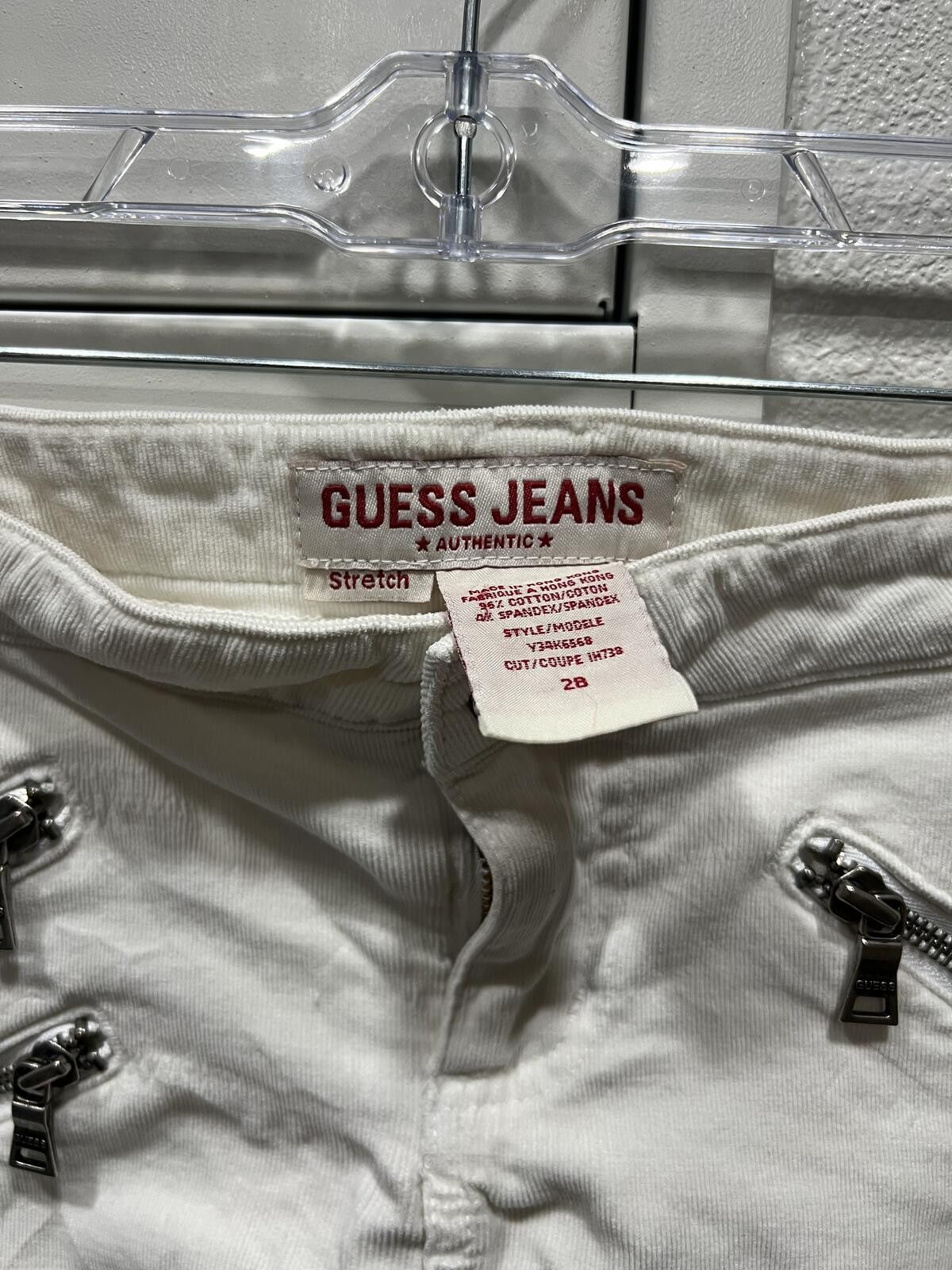 Other Guess Vintage Mini Zip Skirt Size 32" / US 10 / IT 46 - 2 Thumbnail