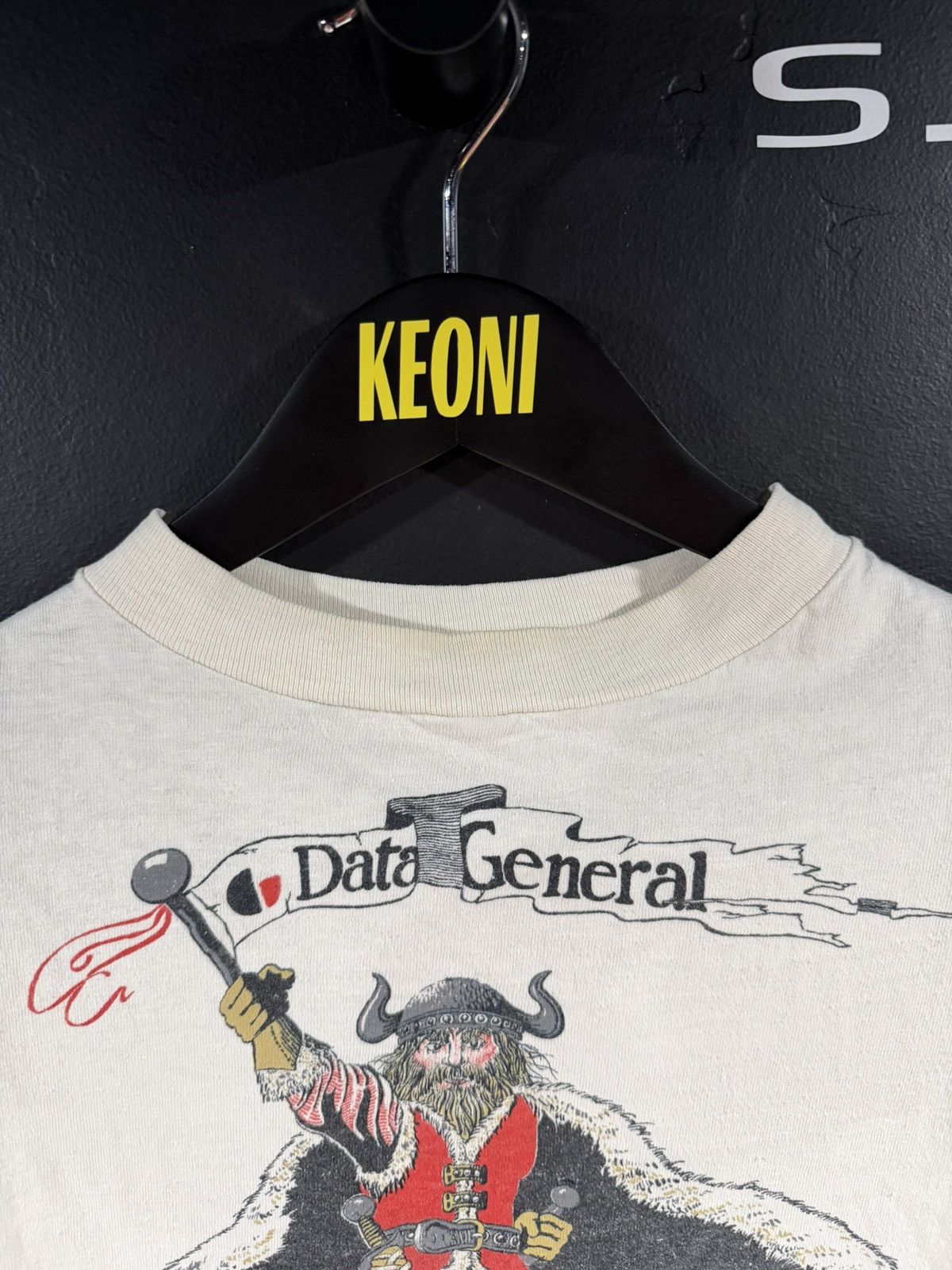 Vintage 1985 Vintage Data General Single Stitch Grunge Viking Tee M Size US M / EU 48-50 / 2 - 3 Thumbnail