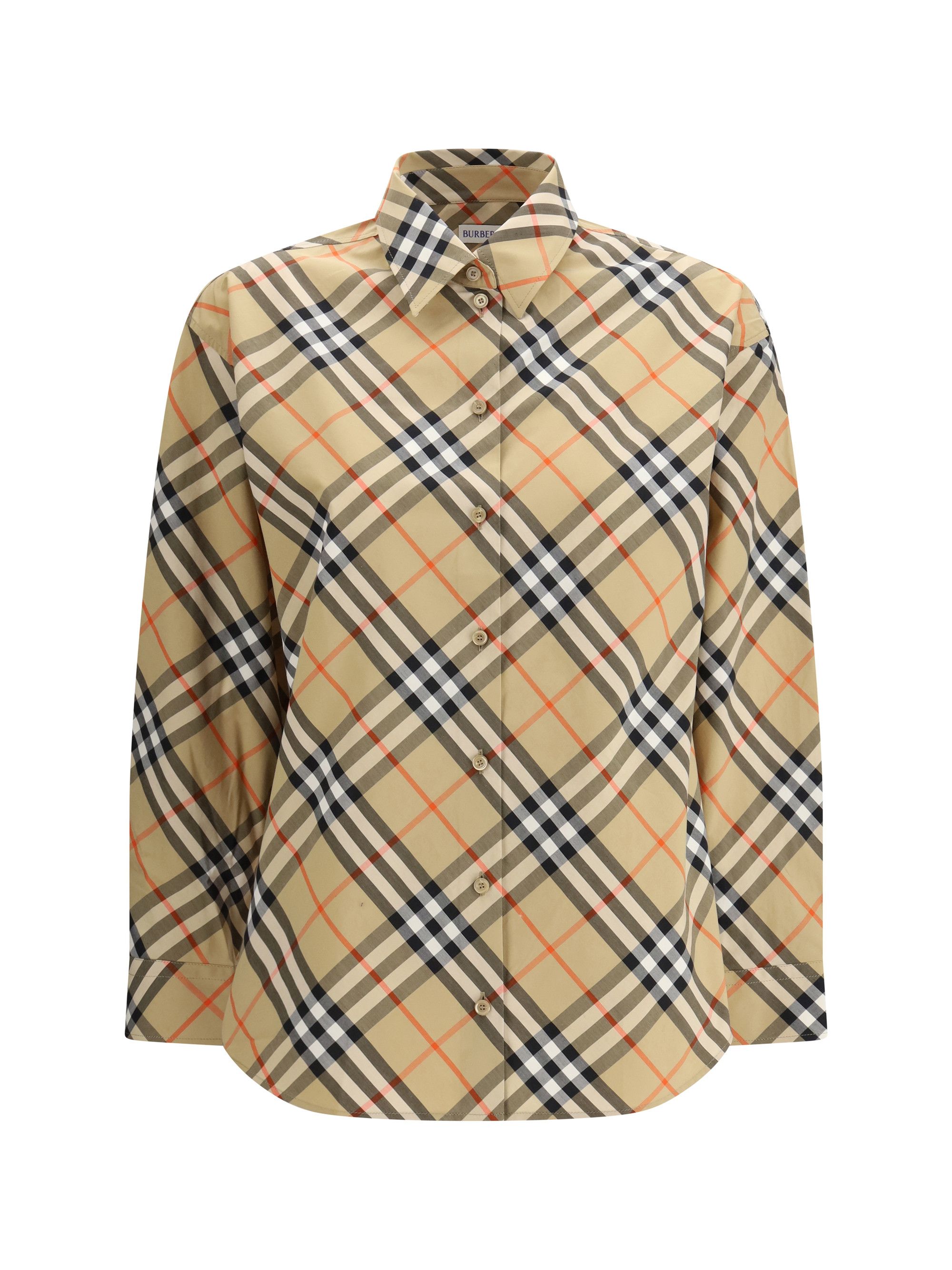 Burberry Slim fit cotton Check Shirt Size S / US 4 / IT 40 - 1 Thumbnail