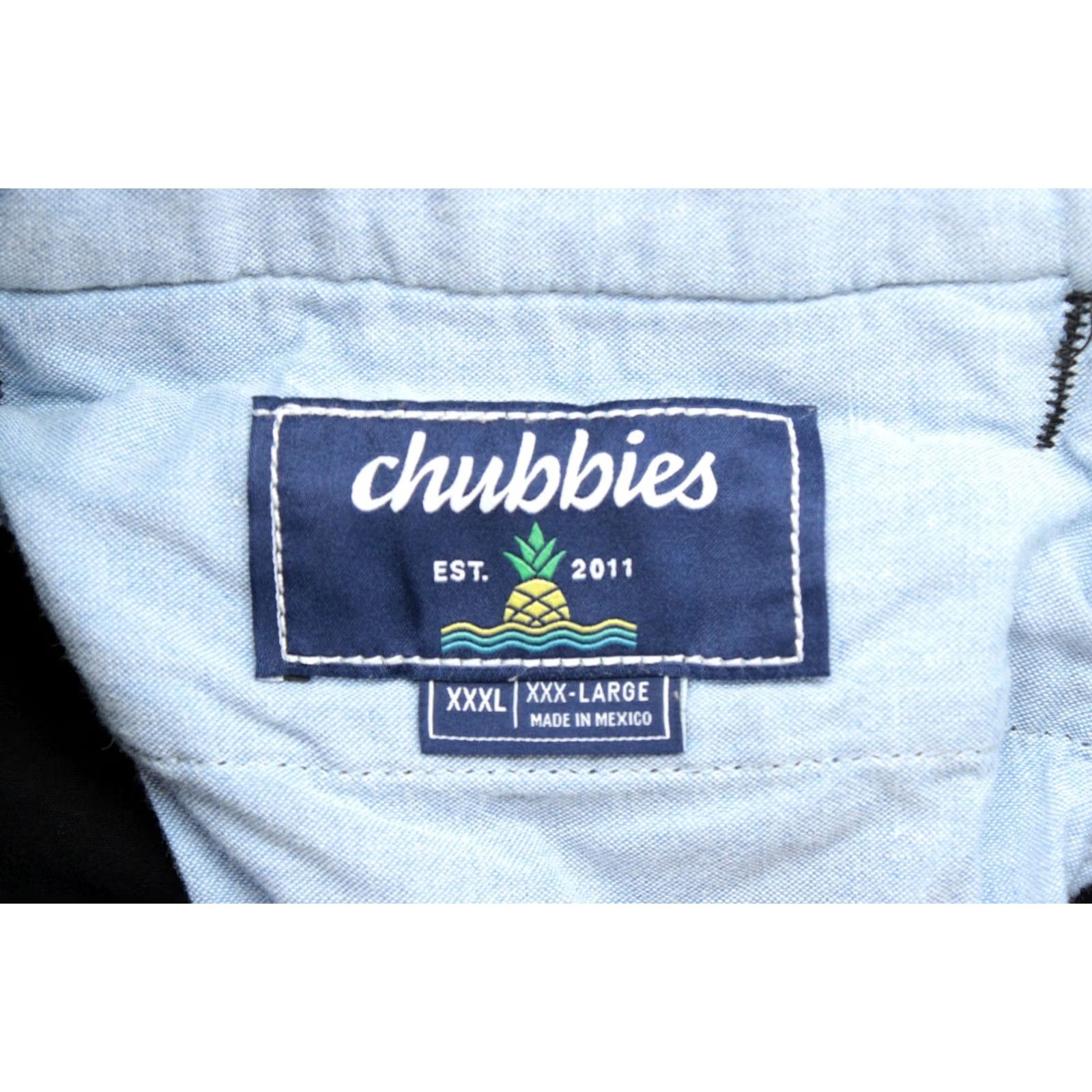 Chubbies Chubbies Shorts Mens XXXL Black 7" Inseam Casual Fishing Comfort Bermuda Regular Size US 39 - 4 Thumbnail