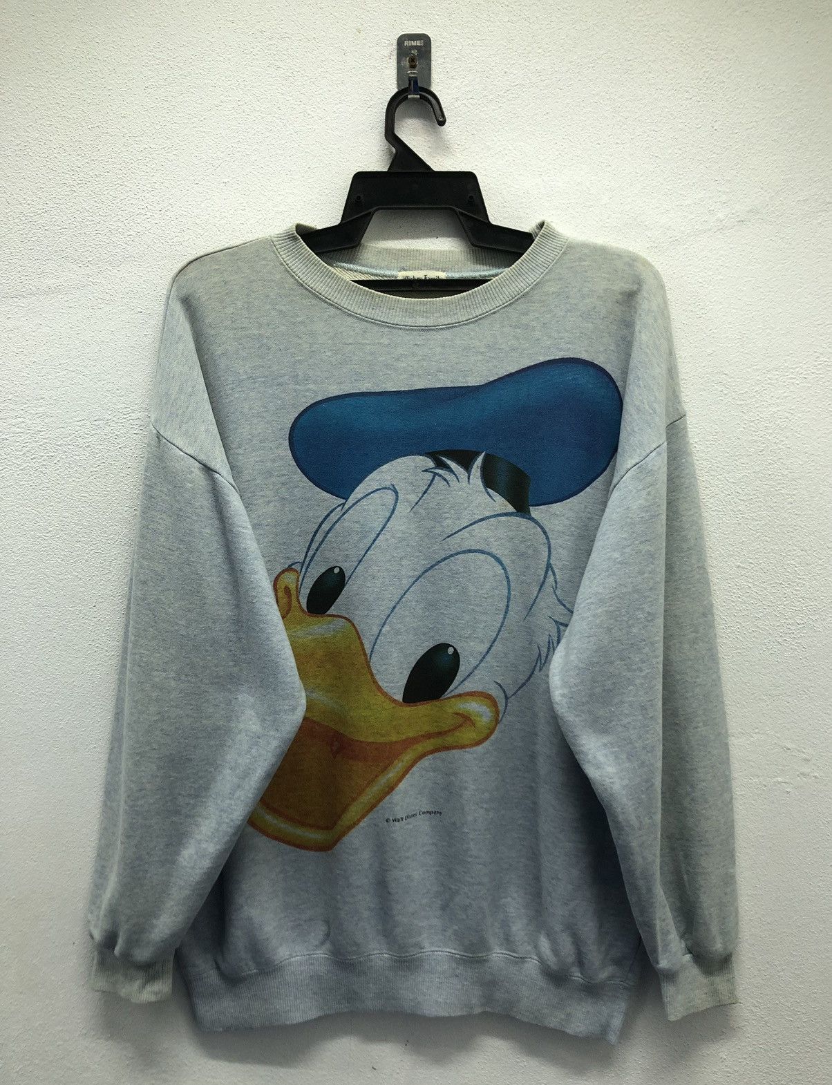 Disney × Vintage Vintage Donald Duck Sweatshirt by Mickey Family Madein Japan Size US XL / EU 56 / 4 - 1 Thumbnail