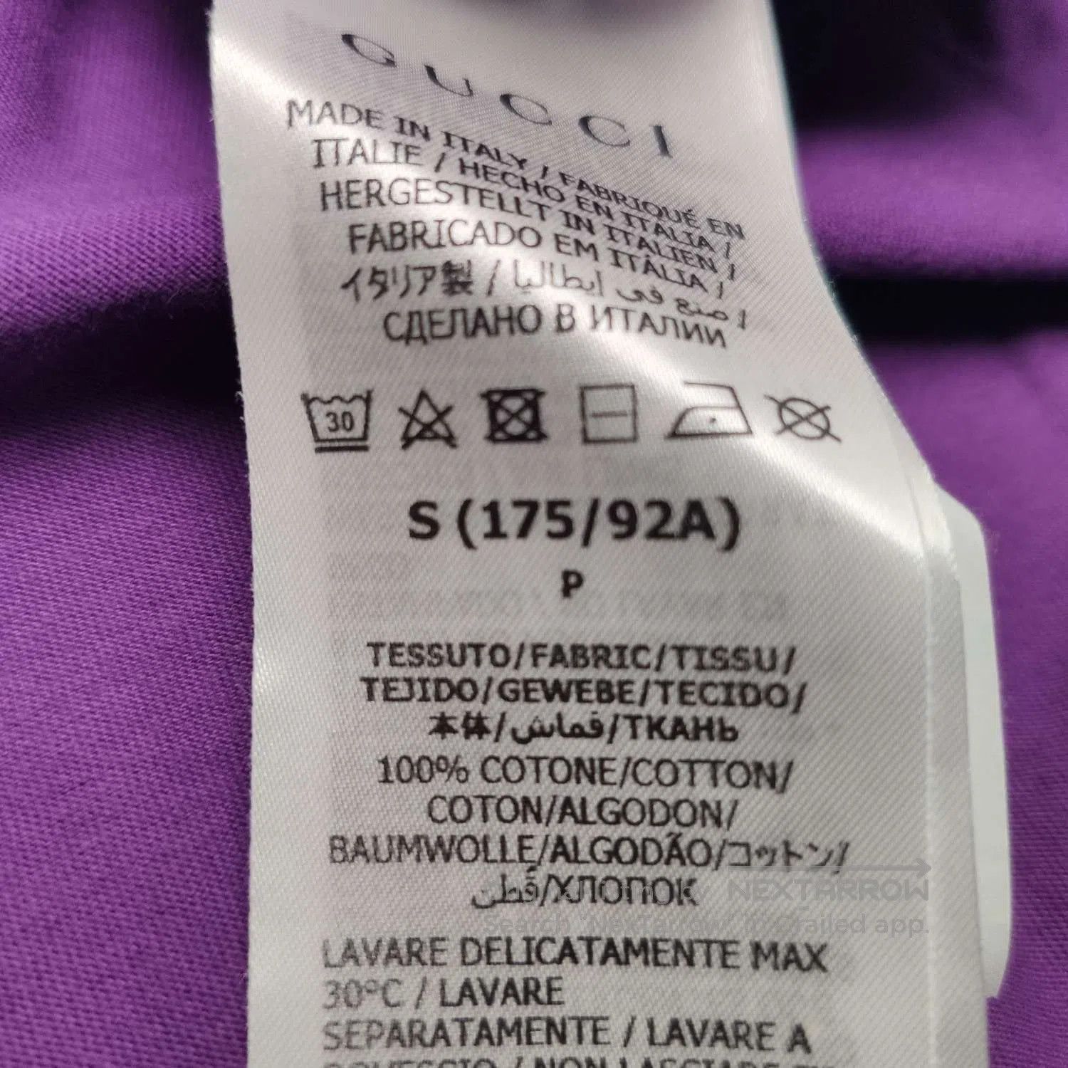 Gucci Gucci Blueberry Graphic Cotton Crew Neck T. Size US S / EU 44-46 / 1 - 6 Thumbnail