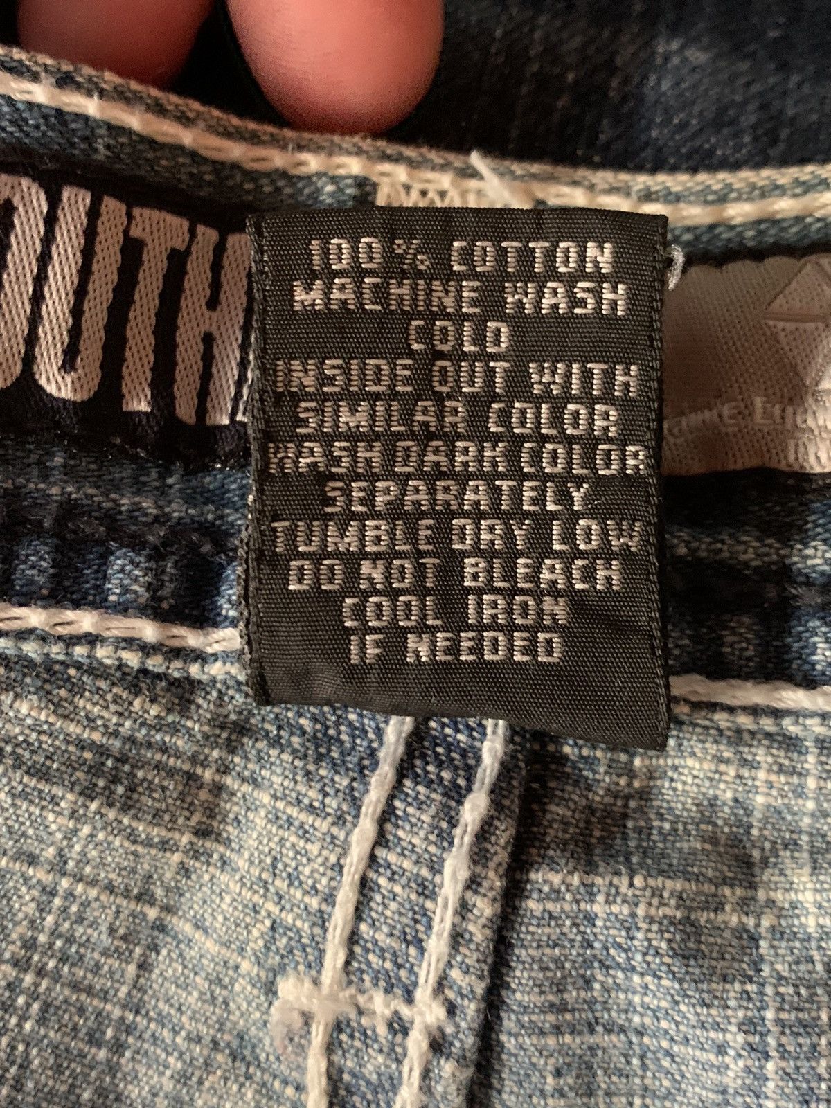 Designer × Southpole × Vintage *RARE* Vintage Southpole Faded Grain Denim Shorts - 32 Size US 32 / EU 48 - 12 Thumbnail