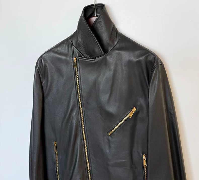 Versace Versace Medusa zip-zip biker leather jacket Size US L / EU 52-54 / 3 - 3 Thumbnail