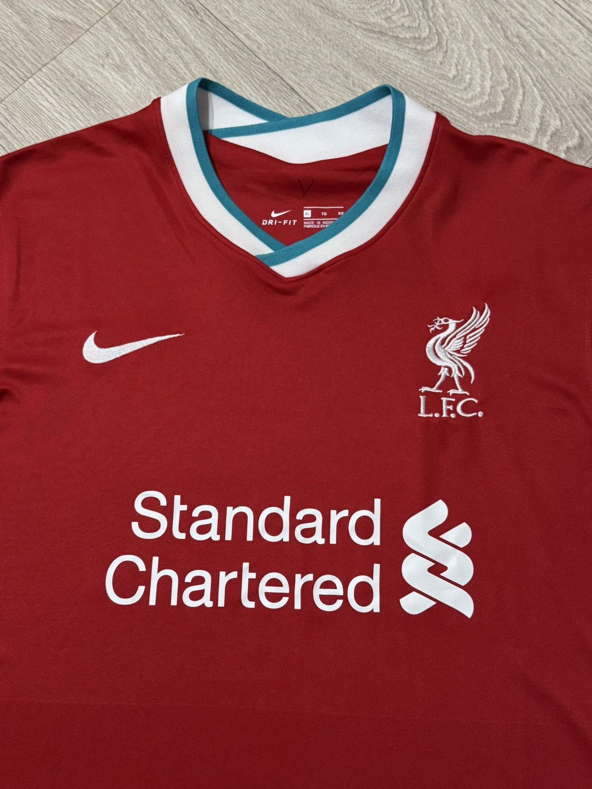 Nike 🔷Nike Liverpool 2020/21 Soccer jersey🔷 Size US XL / EU 56 / 4 - 3 Thumbnail