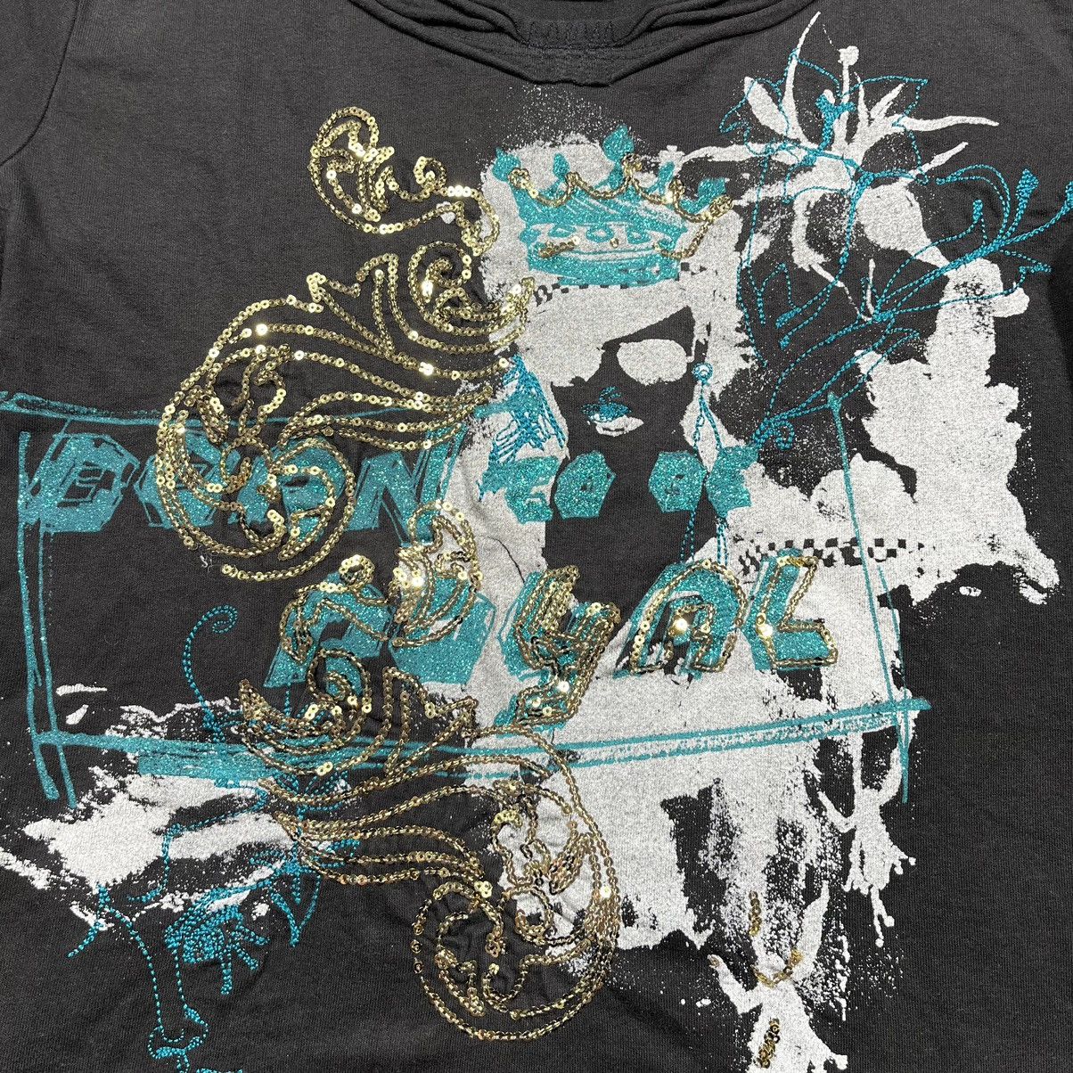 Diesel VINTAGE Y2K DIESEL CRAZY TSHIRT TEE LOGO SWAG DRIP Size L / US 10 / IT 46 - 4 Thumbnail