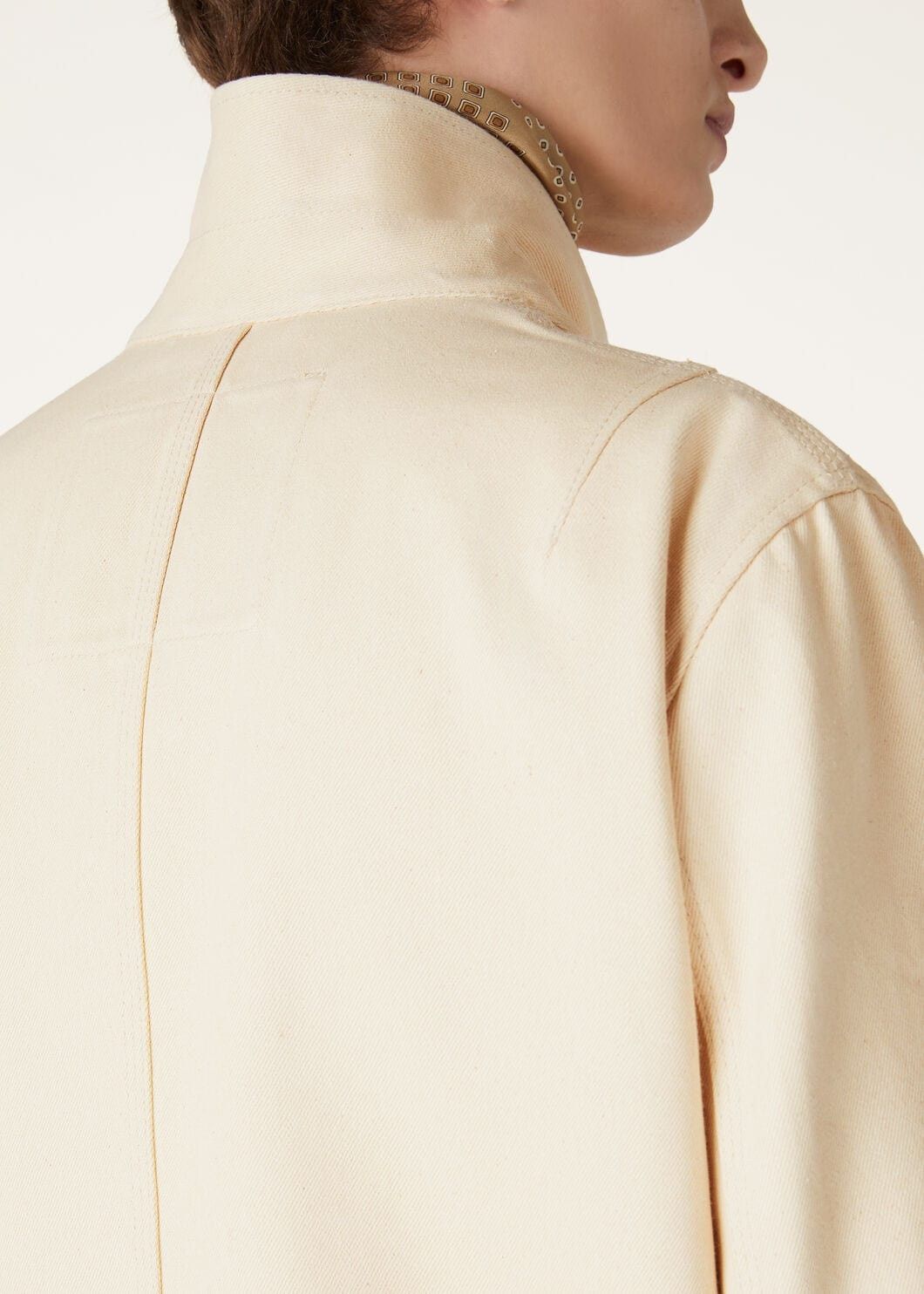 Loro Piana o1w1db10725 FAO7179 Taishi Jacket in Beige Size US XL / EU 56 / 4 - 3 Thumbnail