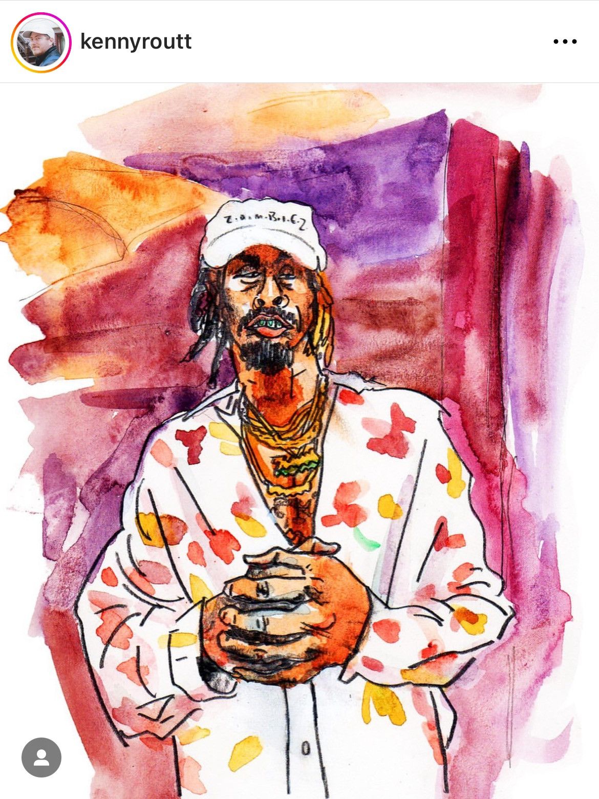 Flatbush Zombies 2019 FBZ ARTiST SERiES KENNY ROUTT MEECHY DARKO TEE Size US XL / EU 56 / 4 - 4 Thumbnail