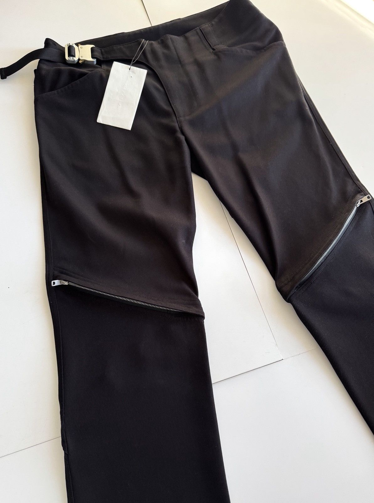 1017 ALYX 9SM 1017 ALYX 9SM Crescent Zip Pants Black cotton made in Italy Size US 36 / EU 52 - 3 Thumbnail