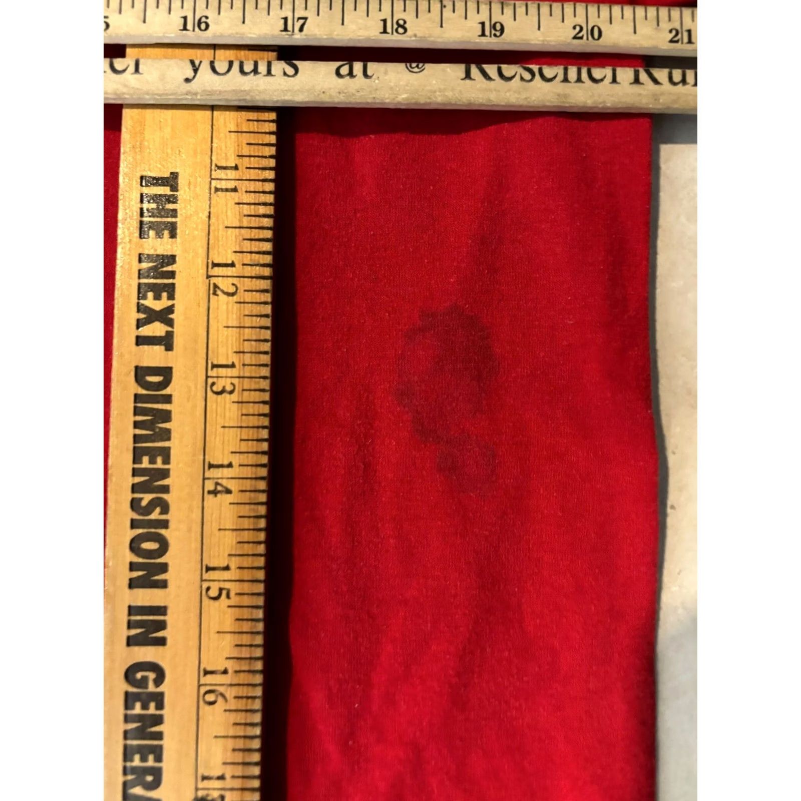 Jerzees VINTAGE 80's Union Strike Don't Fly T-Shirt Red Mens XL Jersey? Size US XL / EU 56 / 4 - 5 Thumbnail