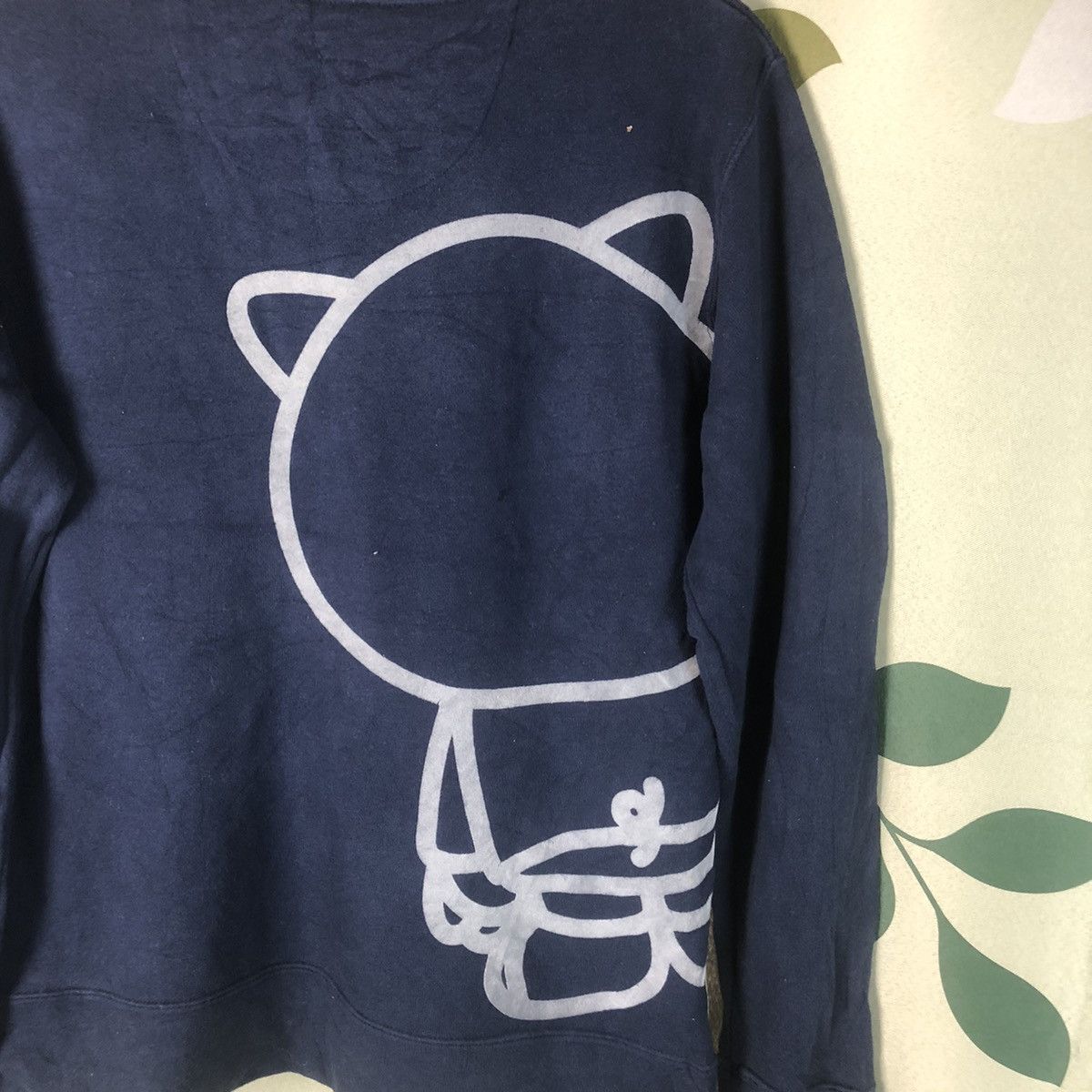 Japanese Brand Drug Stores pig Dark Blue Sweatshirt #7430 Size US M / EU 48-50 / 2 - 13 Thumbnail