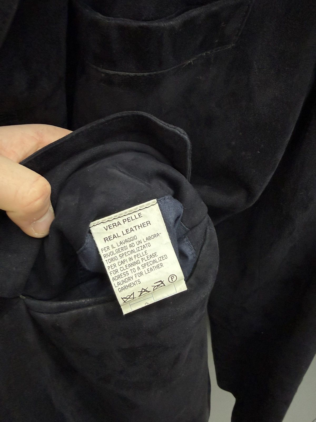 Mandelli Enrico Mandelli Suede Leather Blazer Jacket Size 48 Size US M / EU 48-50 / 2 - 10 Thumbnail