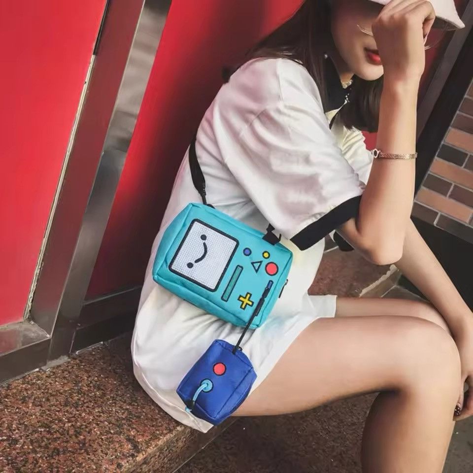 Japanese Brand Anime BMO Small Robot Shoulder Bags Size ONE SIZE - 2 Thumbnail