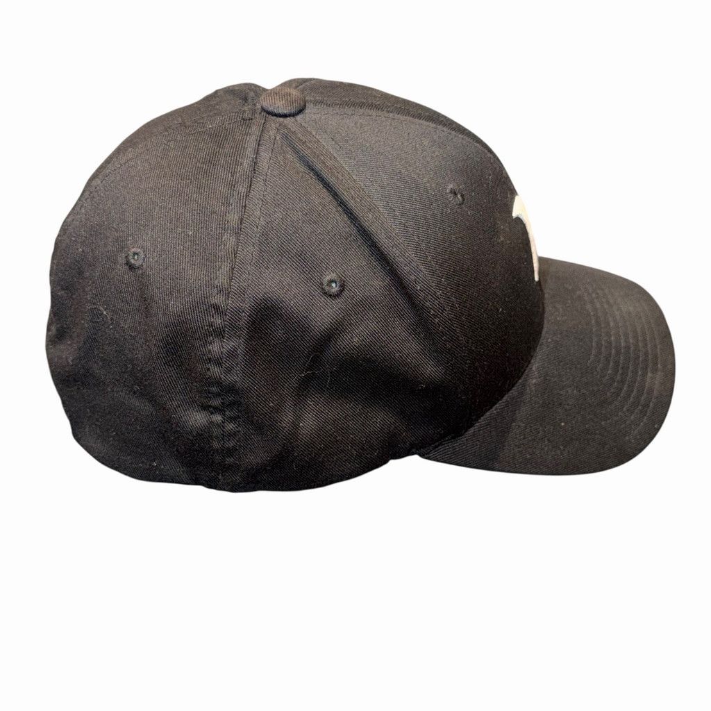 Hurley Hurley Mens Flex Fit Hat Cap Black White Logo L/XL SnapBack Size ONE SIZE - 8 Thumbnail