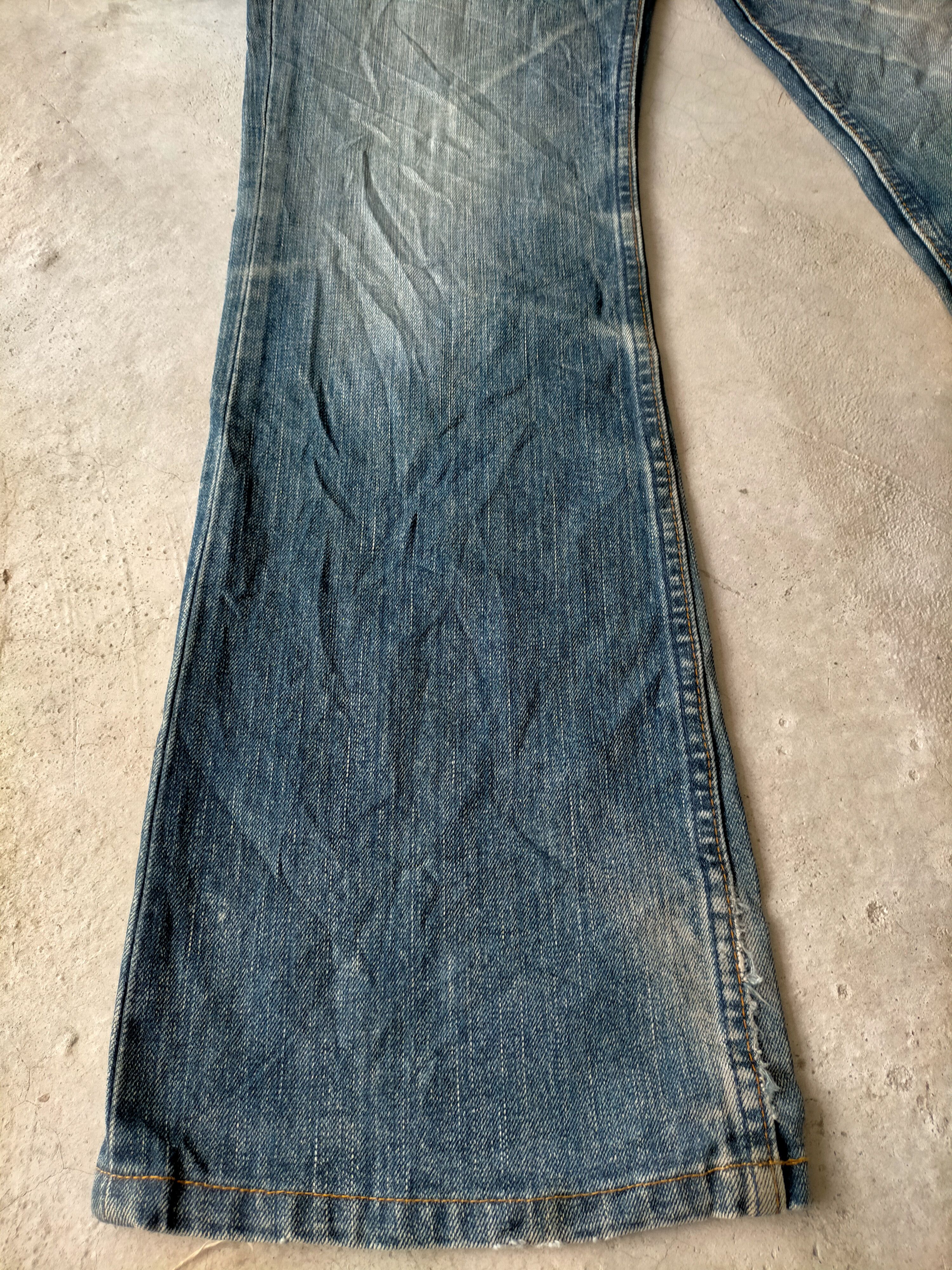 Levi's Japanese 🇯🇵 Flare Jeans Levis 517 Boot cut Denim Size US 32 / EU 48 - 9 Thumbnail