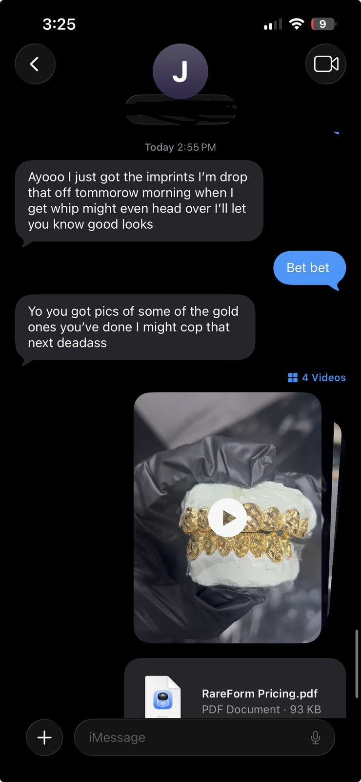Other Gold Grillz Solids Size ONE SIZE - 5 Thumbnail