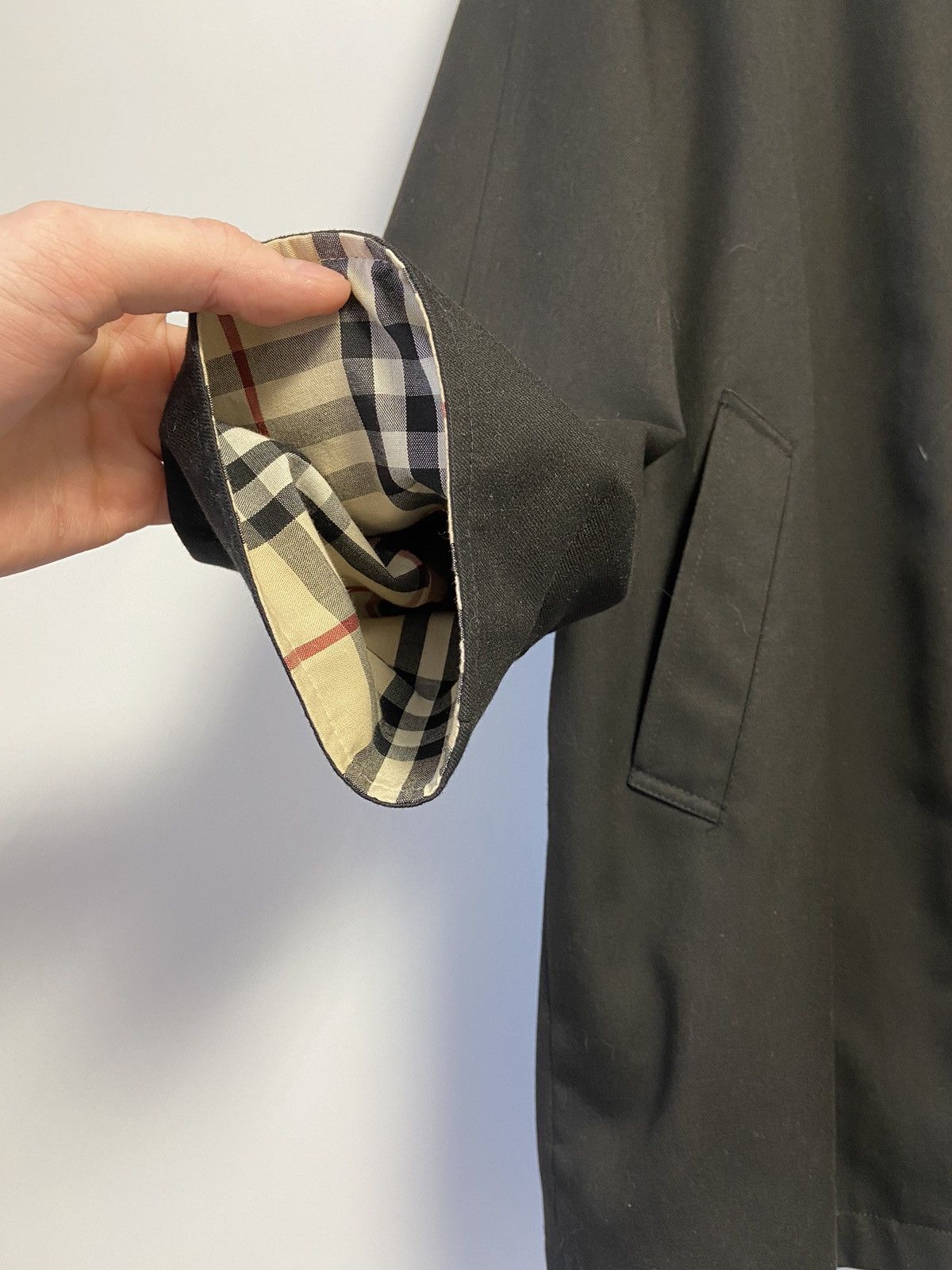 Burberry Burberry Vintage Black Style Coat Jacket Size M / US 6-8 / IT 42-44 - 15 Thumbnail
