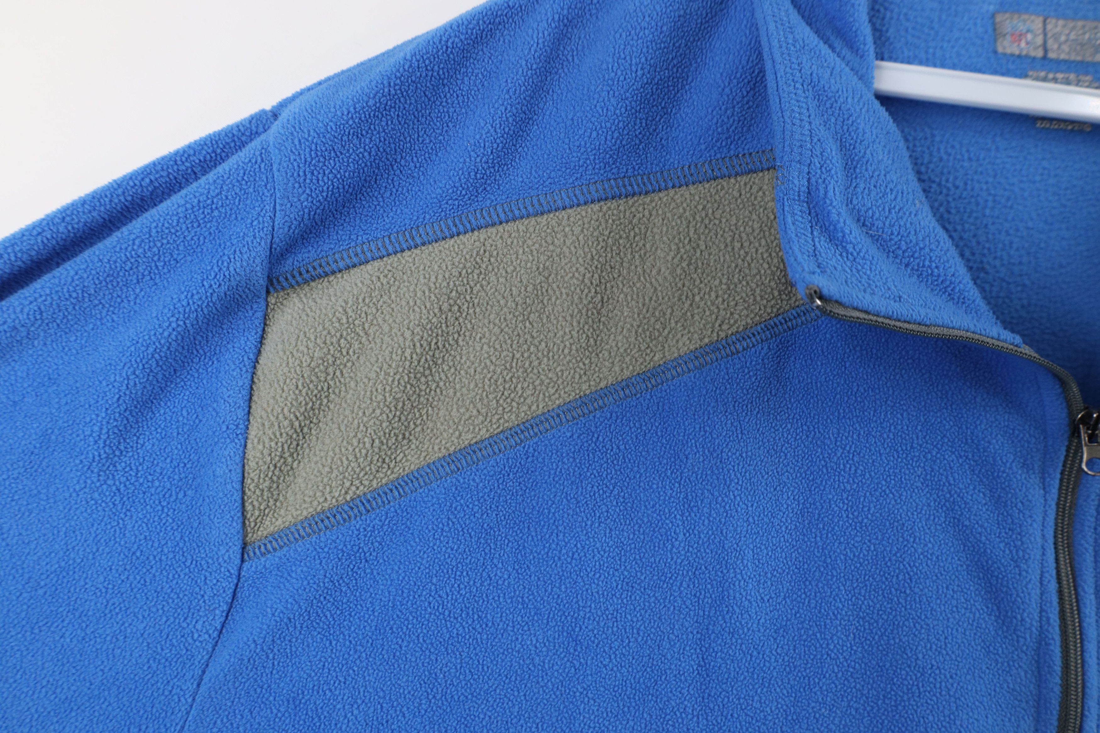 Vintage Y2K NFL Detroit Lions Football Half Zip Fleece Sweater Size US XXL / EU 58 / 5 - 10 Thumbnail
