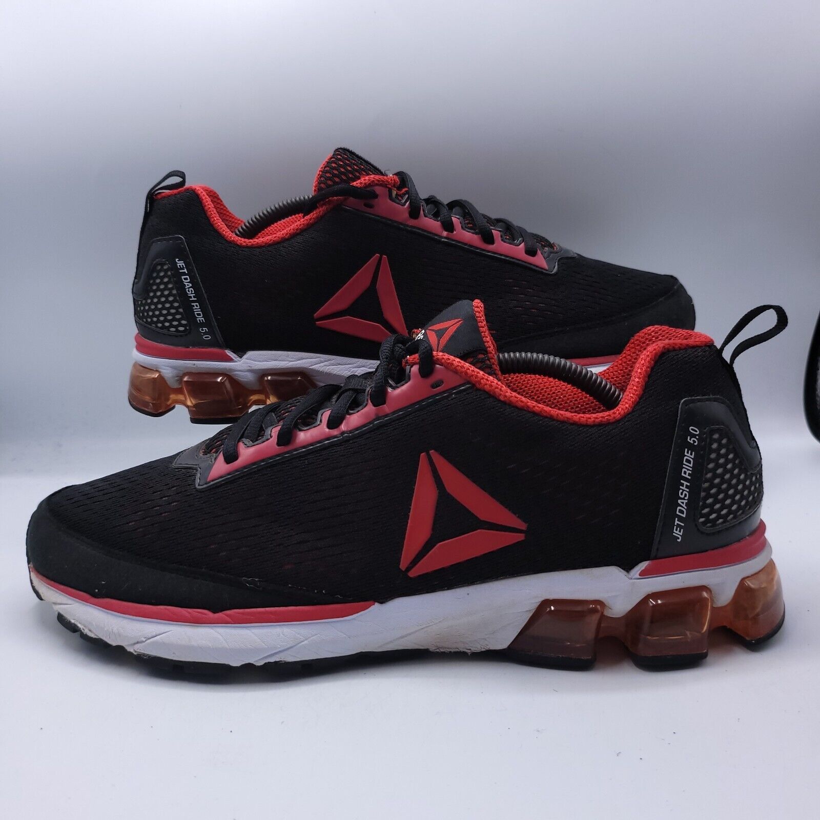 Reebok Reebok Jet Dash Ride 5.0 Shoe Mens Size 11 CN1550 Black Red Size US 11 / EU 44 - 5 Thumbnail
