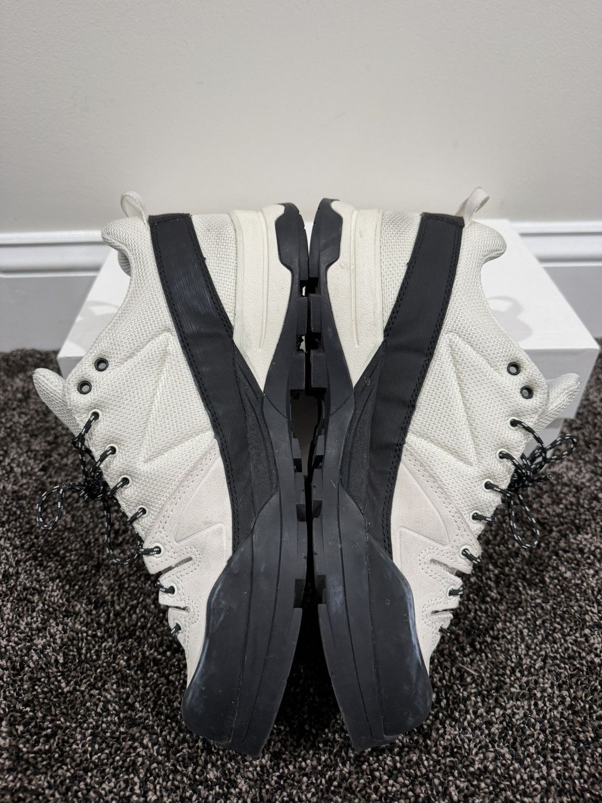 Maison Margiela × Salomon Salomon X-Alp x MM6 Maison Margiela Vanilla Ice Sneakers Size US 9.5 / EU 42-43 - 8 Thumbnail