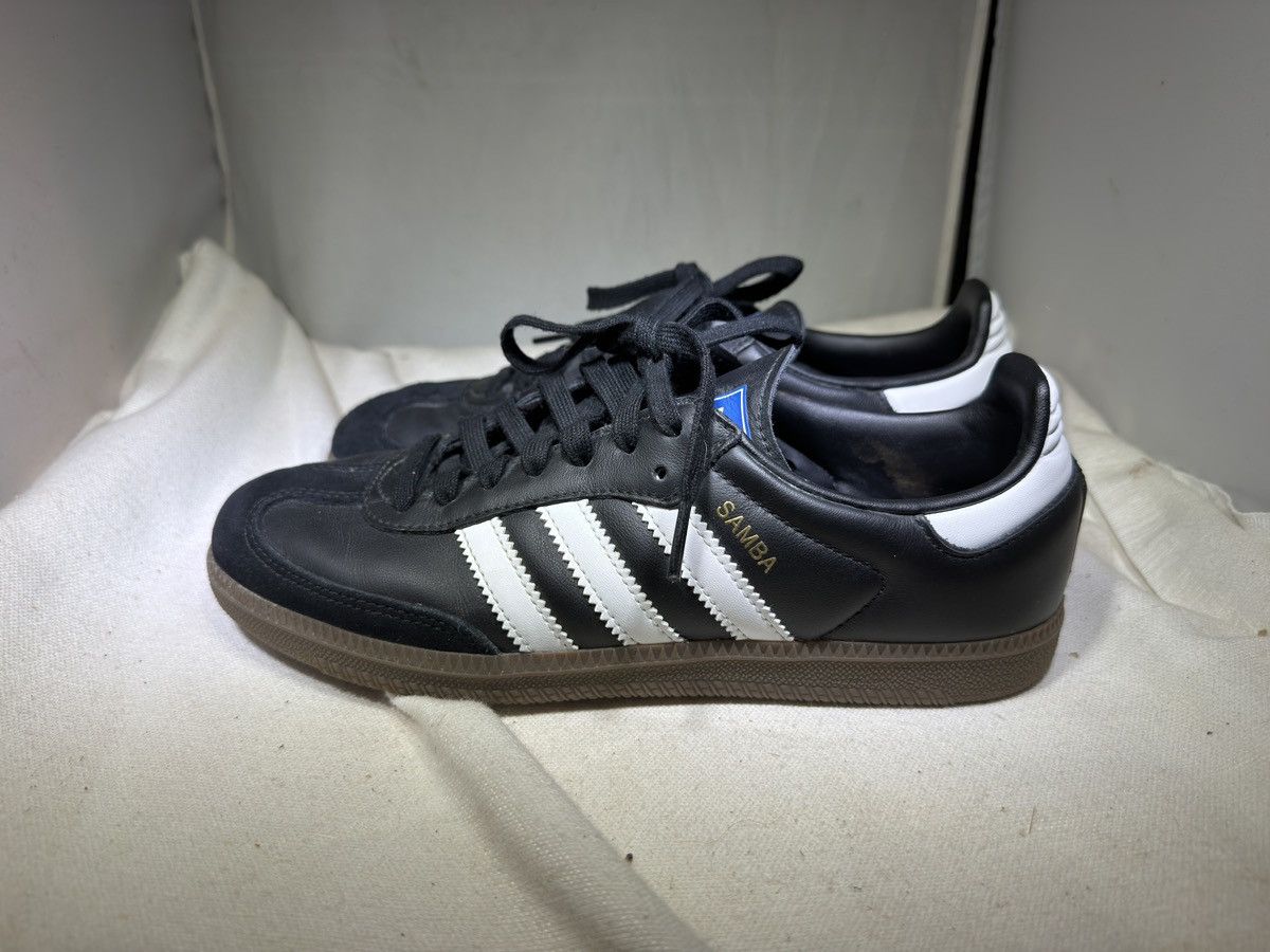 Adidas Adidas Originals Samba OG Men's 7 Shoes Black-White B75807 Size US 7 / EU 40 - 1 Thumbnail