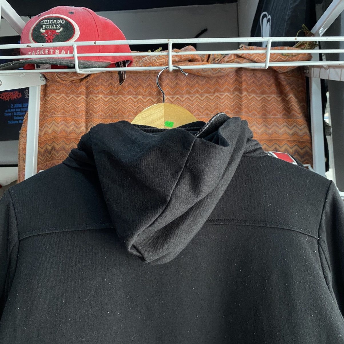 semanticdesign Semanticdesign Japanese Brand Black Hooded Jacket Size US L / EU 52-54 / 3 - 11 Thumbnail