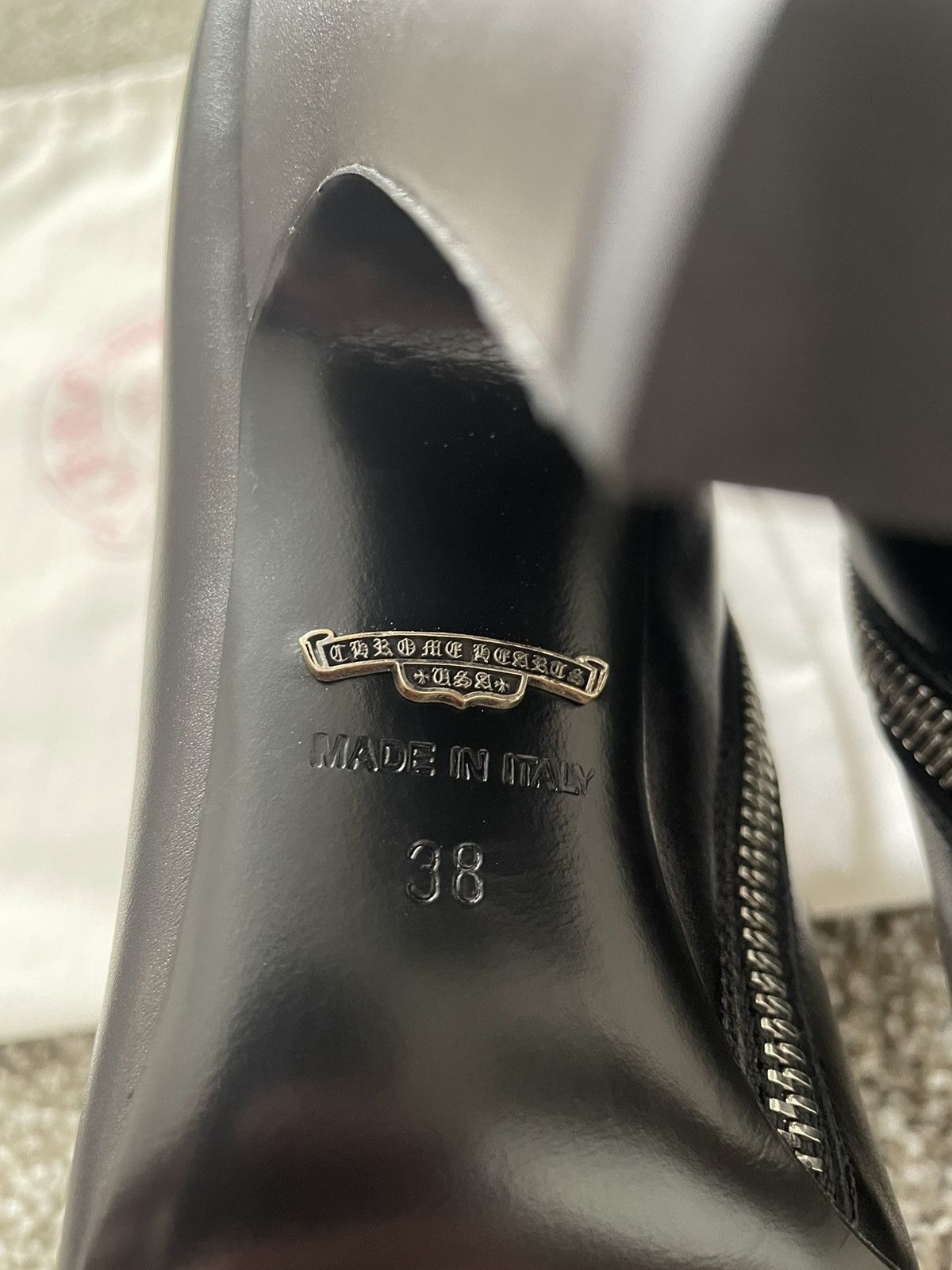 Chrome Hearts Chrome Hearts Sugar Jones High Heel Mid Boots Size US 8 / IT 38 - 10 Thumbnail