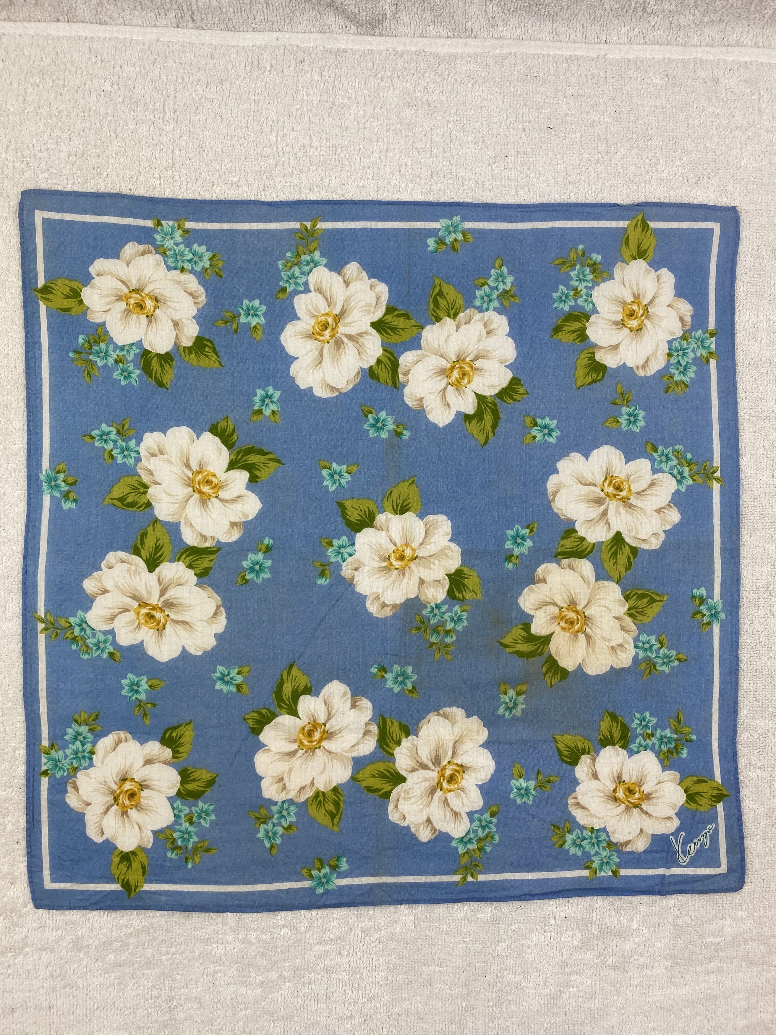 Kenzo × Vintage Kenzo Handkerchief / Bandana / Neckerchief Size ONE SIZE - 3 Thumbnail