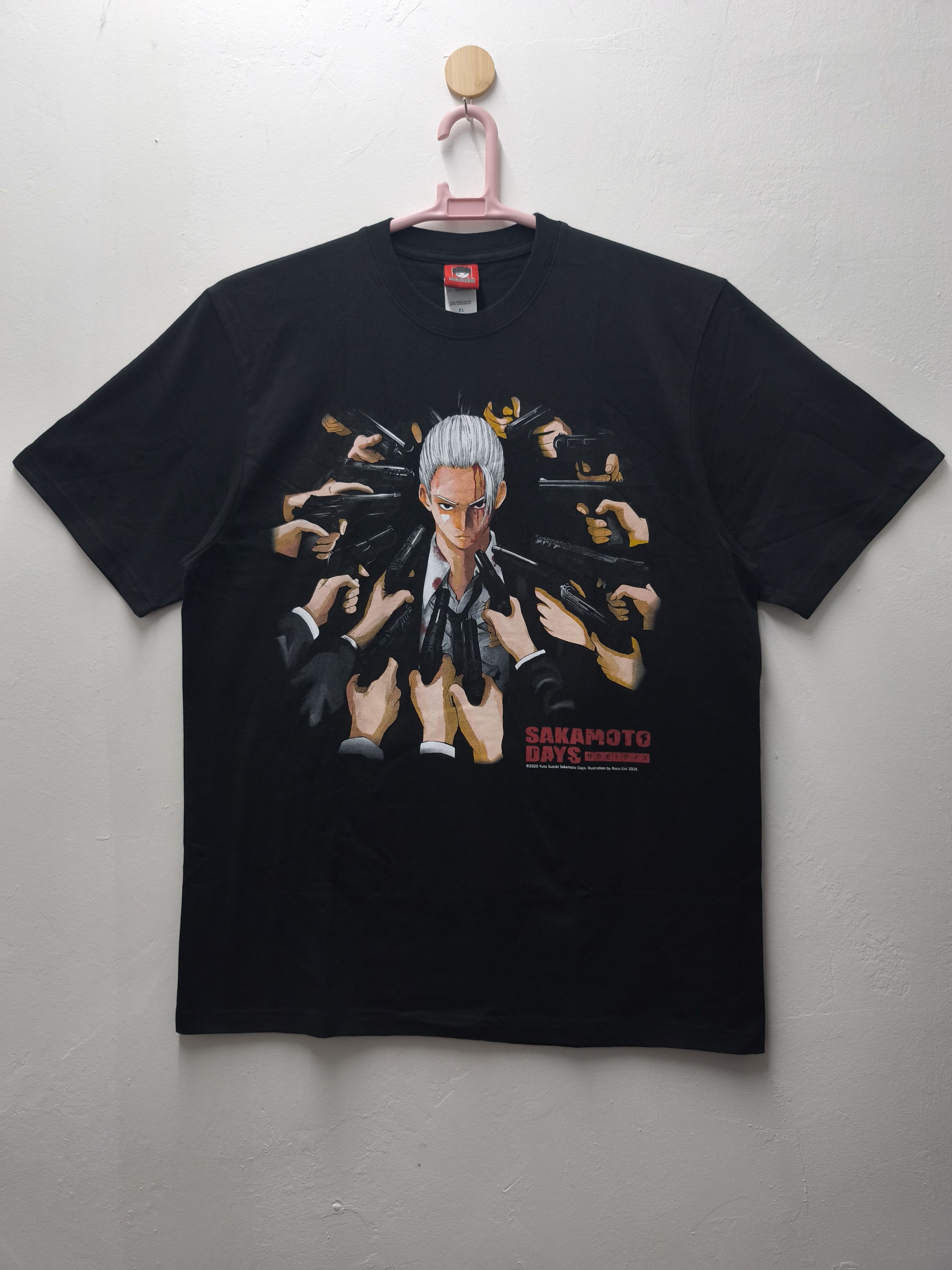 Anime Sakamoto Days Taro Sakamoto T-shirt Size US XL / EU 56 / 4 - 1 Thumbnail