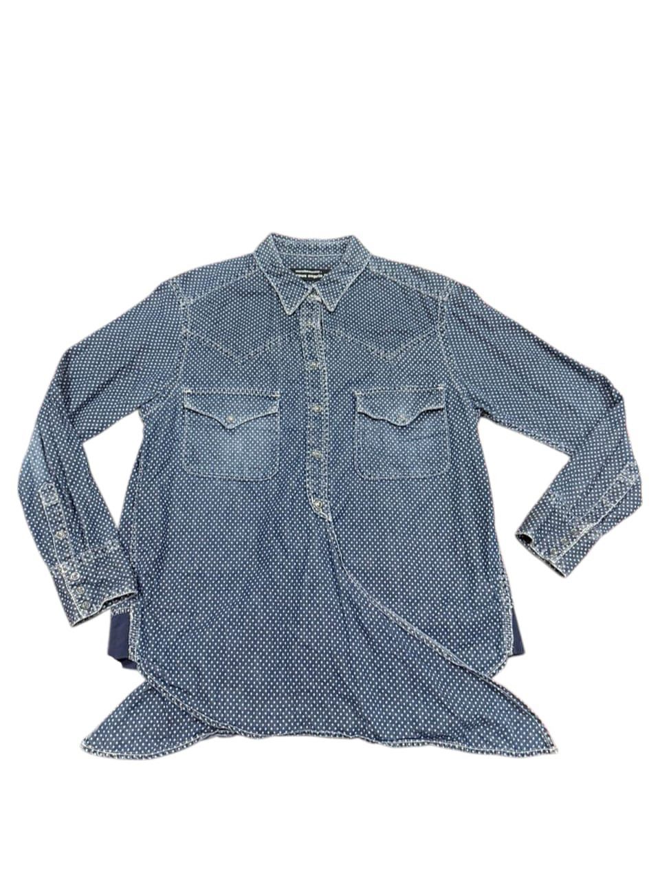 Issey Miyake Issey Miyake Mercibeaucoup button-up up shirt polka dot p Size S / US 4 / IT 40 - 1 Thumbnail
