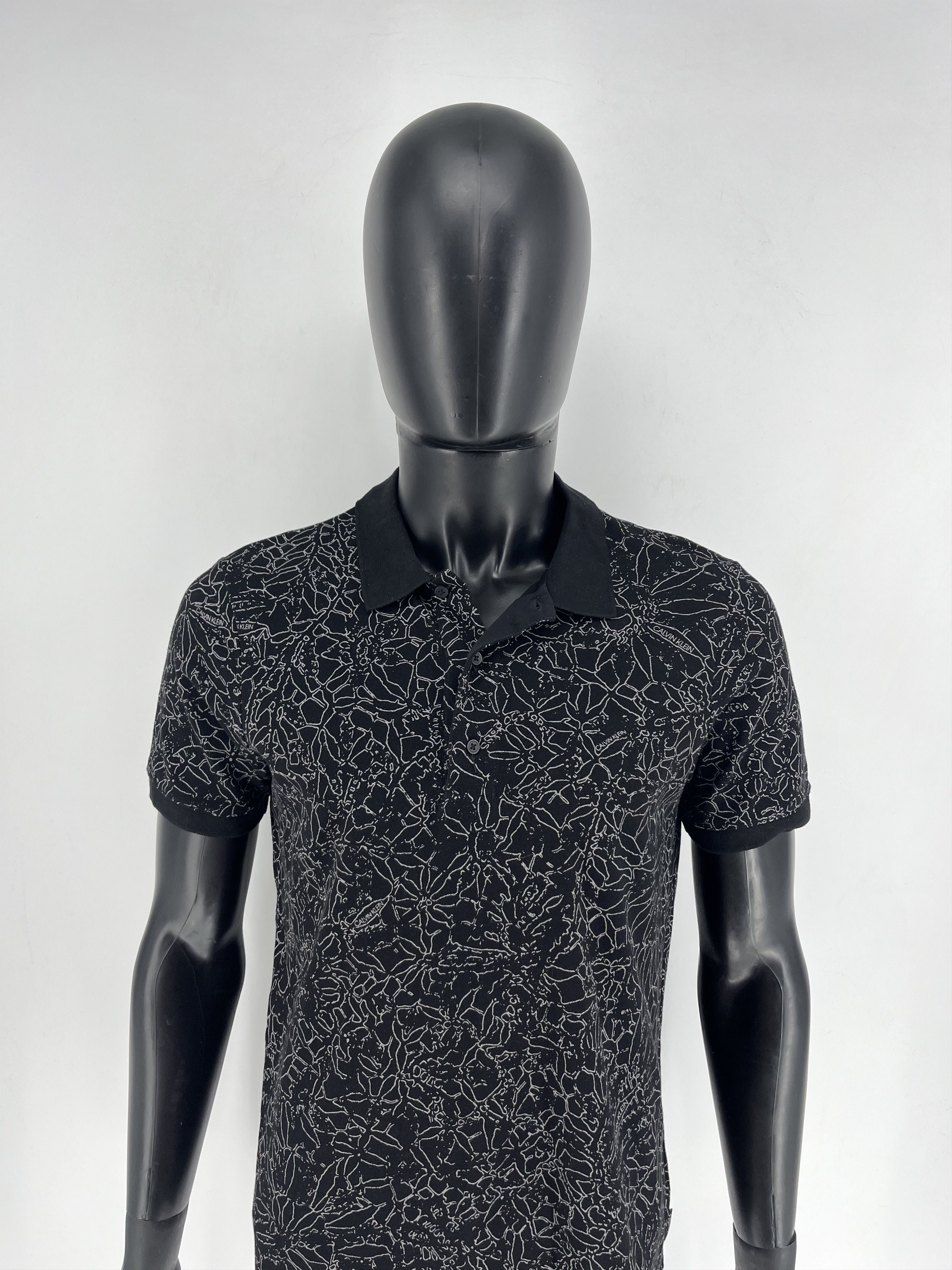 Calvin Klein × Vintage Clavin Klein CK Golf Black And White Polos Shirt Regular Fit Size US S / EU 44-46 / 1 - 5 Thumbnail