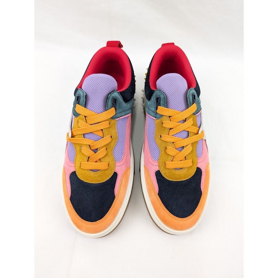 Christian Louboutin o1rshd1 Q:2 / Astro Loubi Flat Sneakers in Multi Foam/Navy Size US 11 / EU 44 - 14 Thumbnail