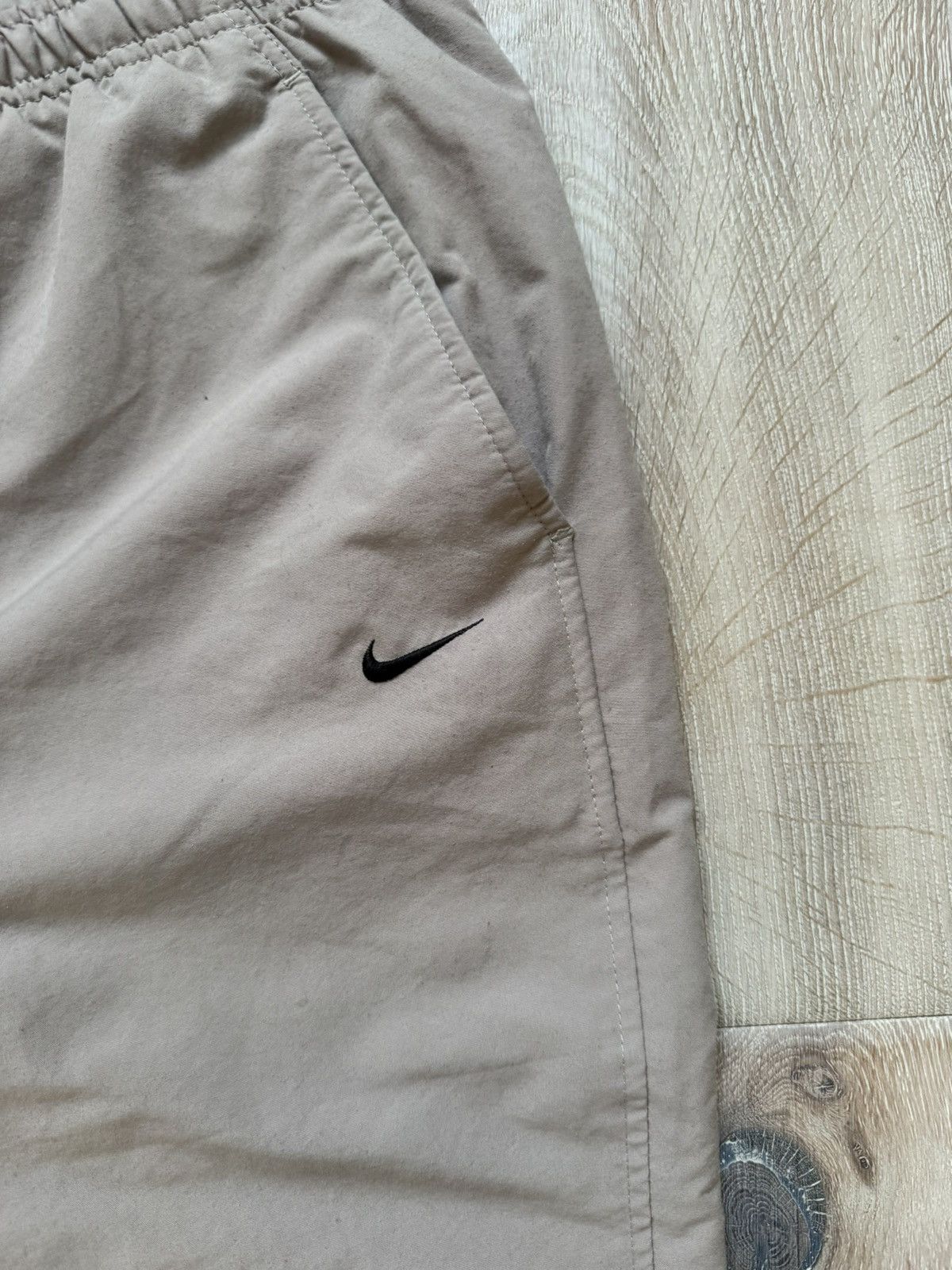 Nike × Vintage Vintage 00s Nike Trackpants Parachute Adjustable 🏃 Size US 40 / EU 56 - 2 Thumbnail