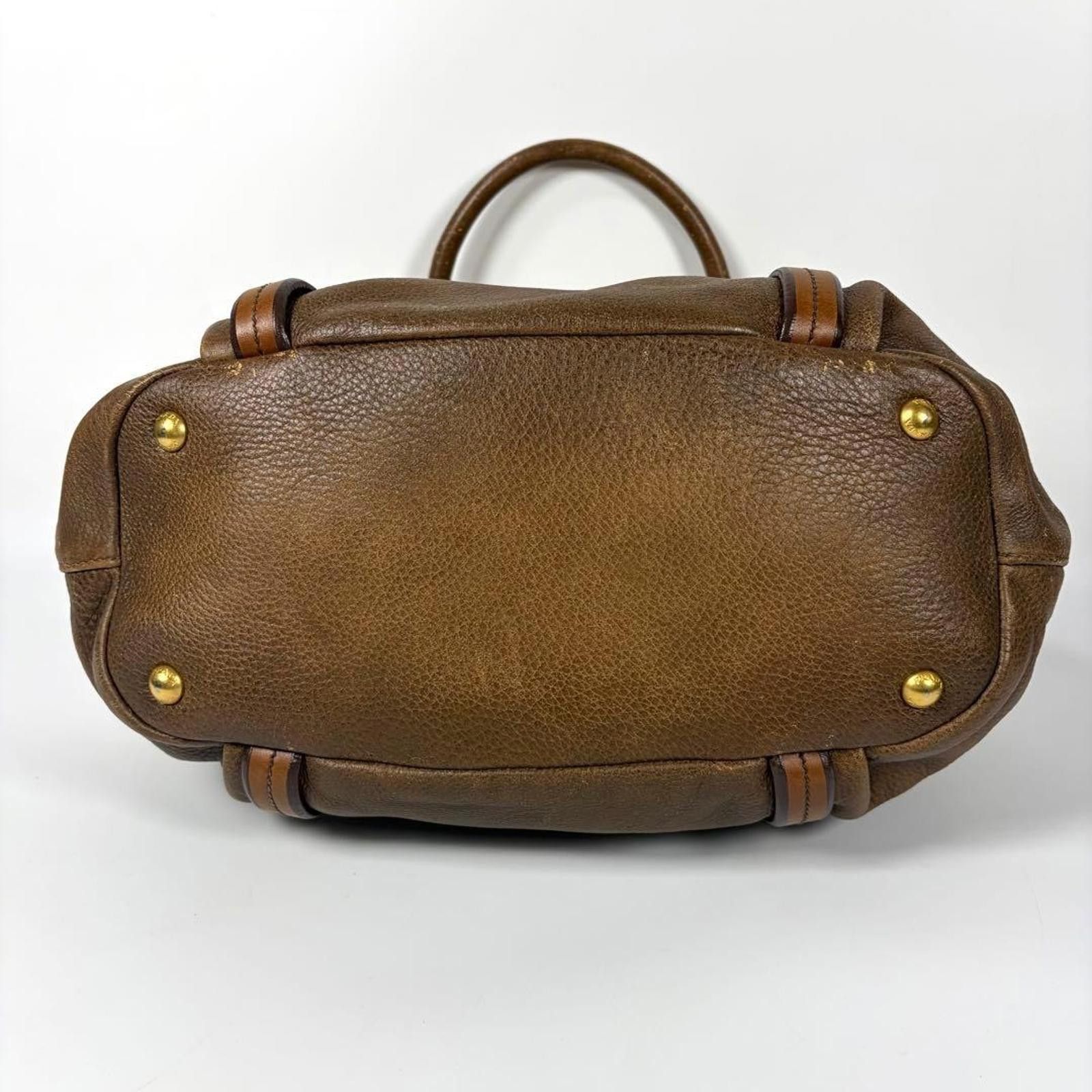 Prada Prada - Brown Nappa Leather Bag Size ONE SIZE - 4 Thumbnail