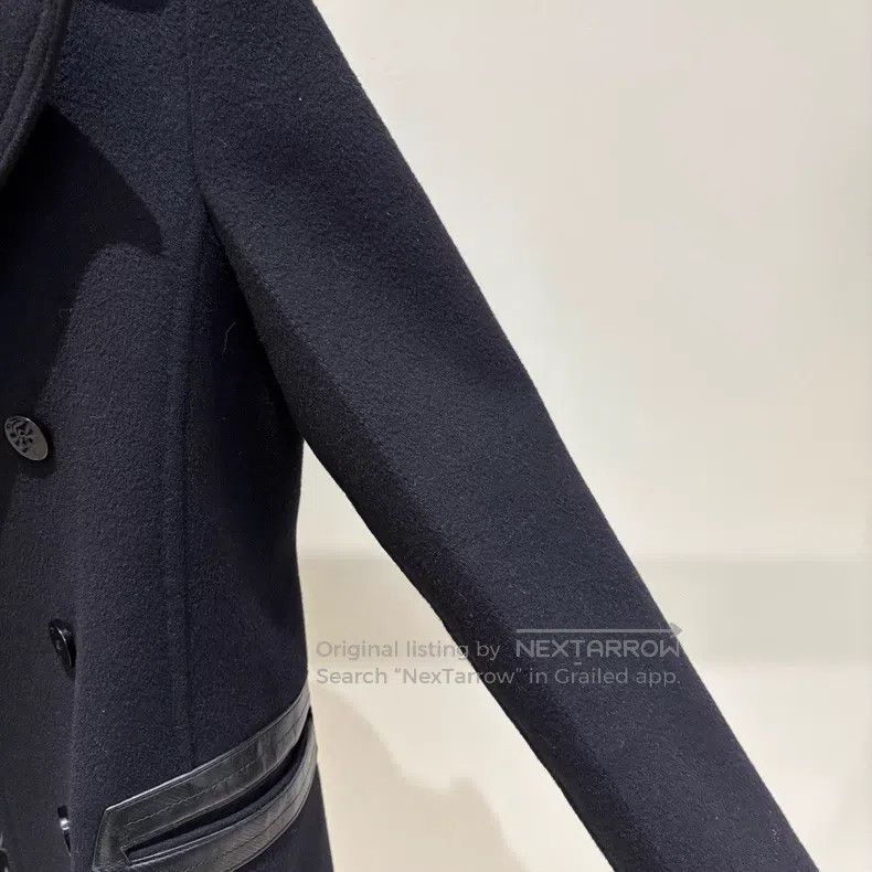 Louis Vuitton Louis Vuitton Black wool coat Size XS / US 0-2 / IT 36-38 - 4 Thumbnail