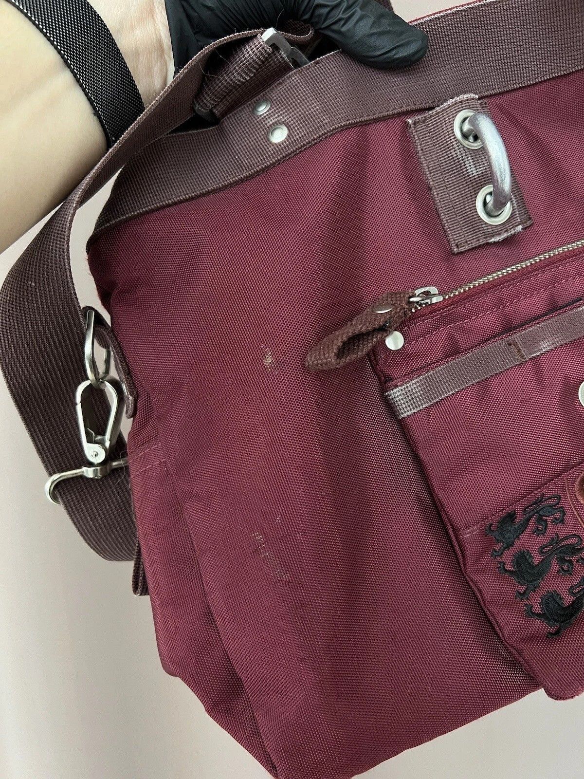 George Gina & Lucy George Gina & Lucy "Miss Perfect" Large Burgundy Bag GGL Size ONE SIZE - 11 Thumbnail