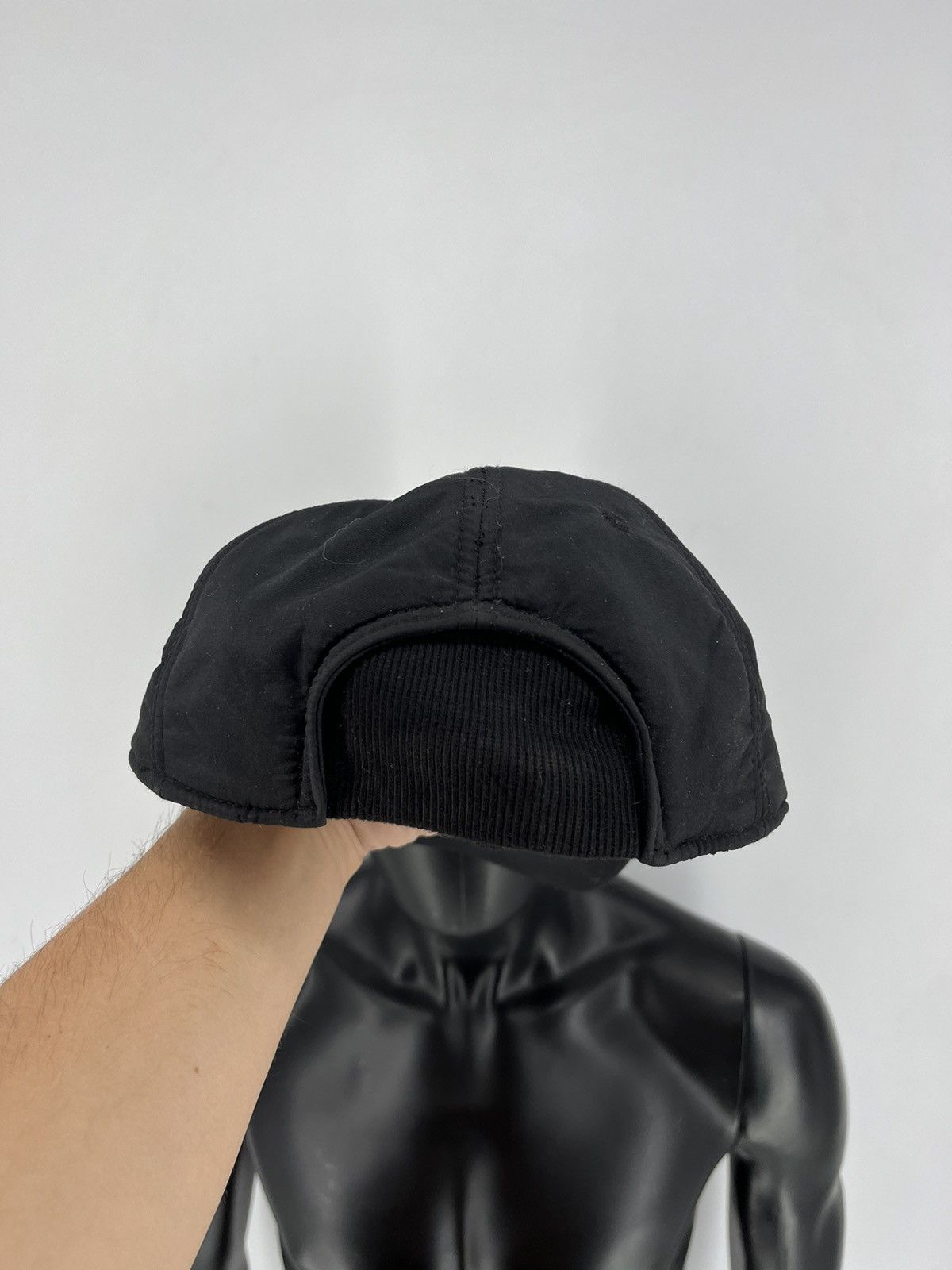 Mercedes-Benz Vintage 90s Mercedes Benz Vintage Big Logo Cap With Ears Size ONE SIZE - 4 Thumbnail